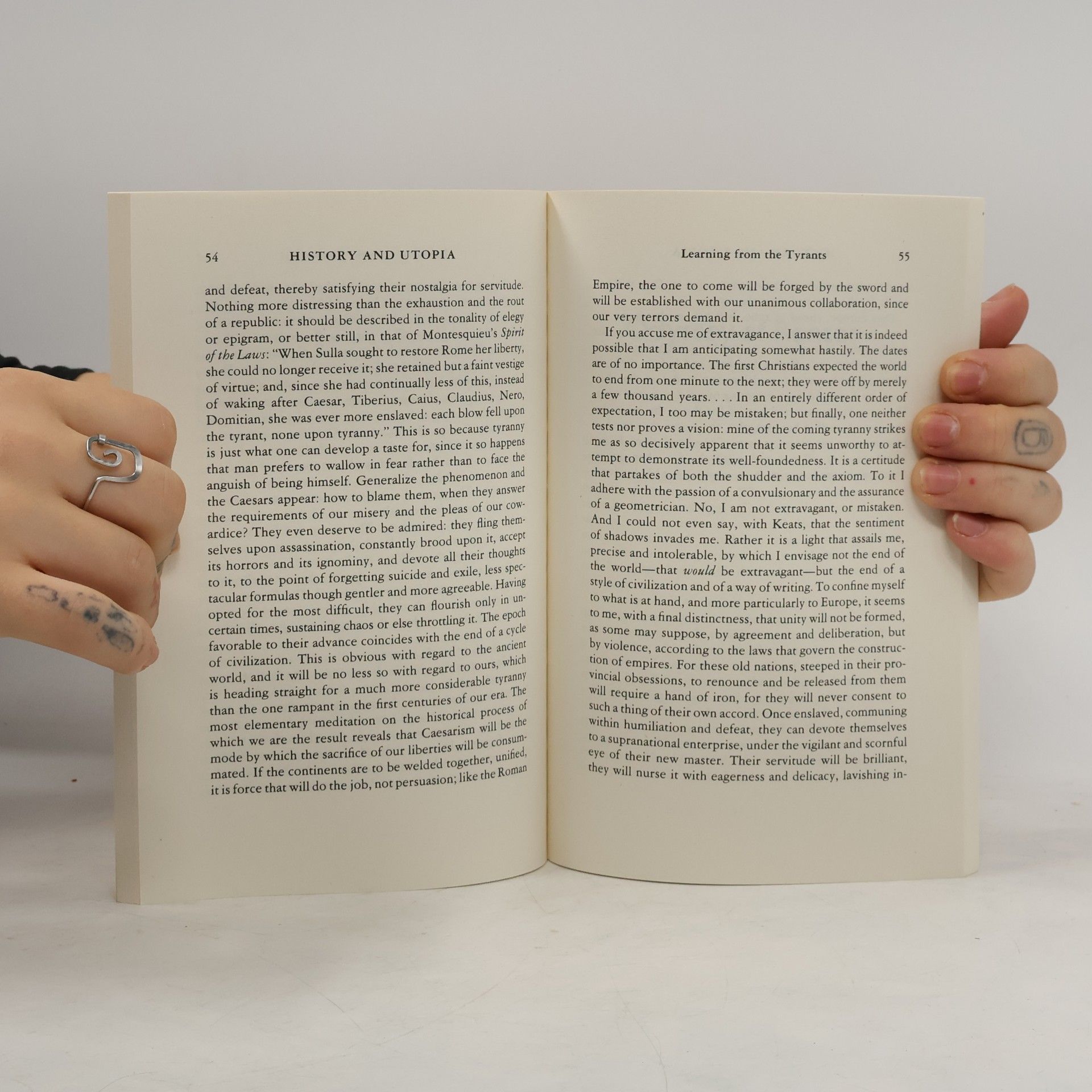 Emil M. Cioran History and Utopia