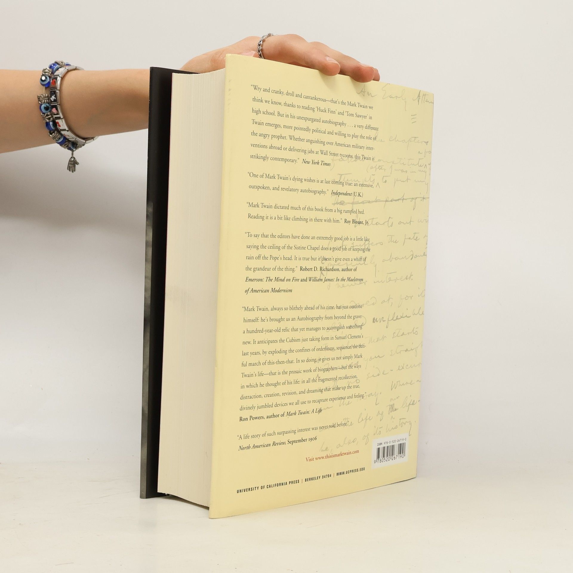 Mark Twain Autobiography of Mark Twain, Volume 1