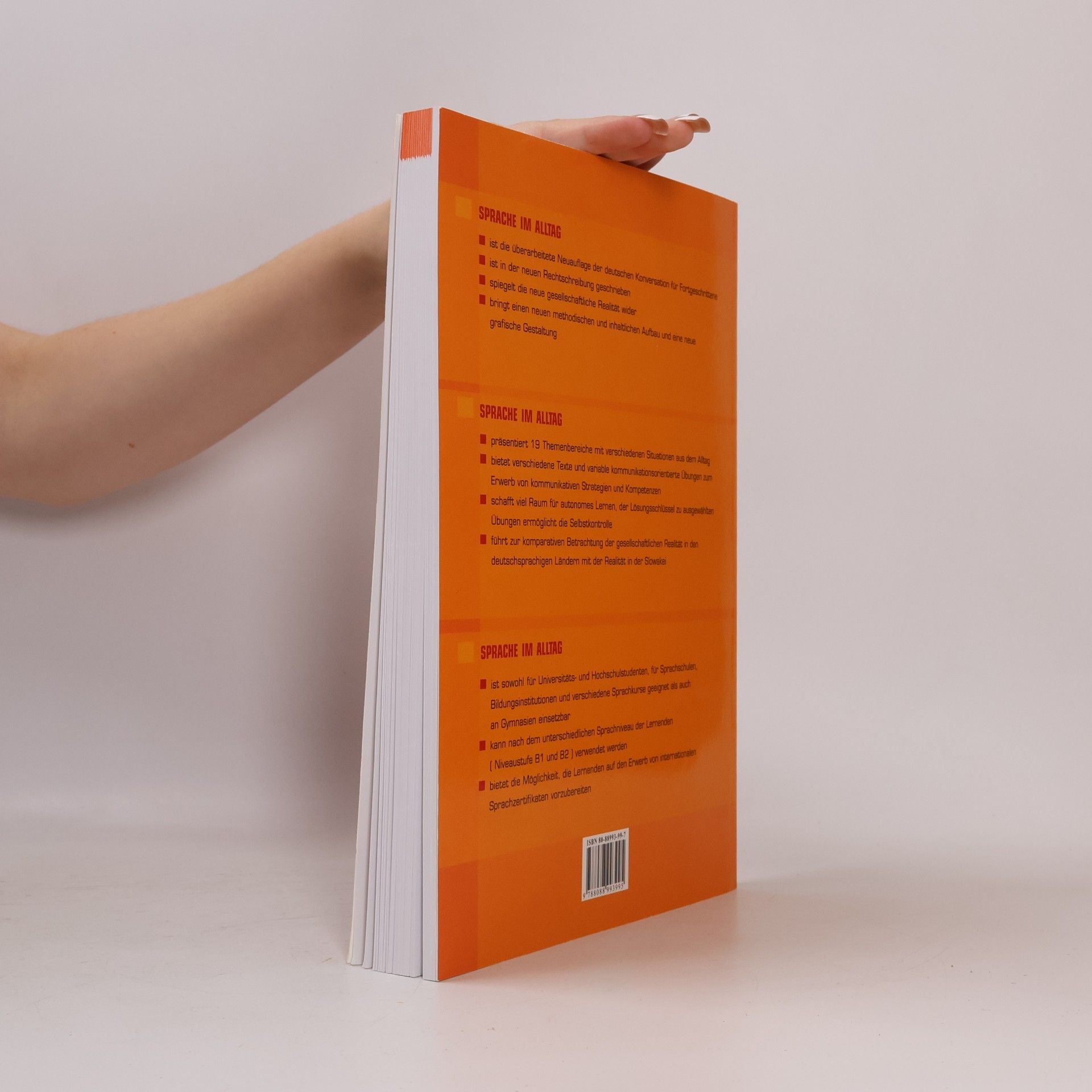 Zdenka Kanisová Sprache im Alltag Ein Konverstionsbuch für Fortgeschrittene