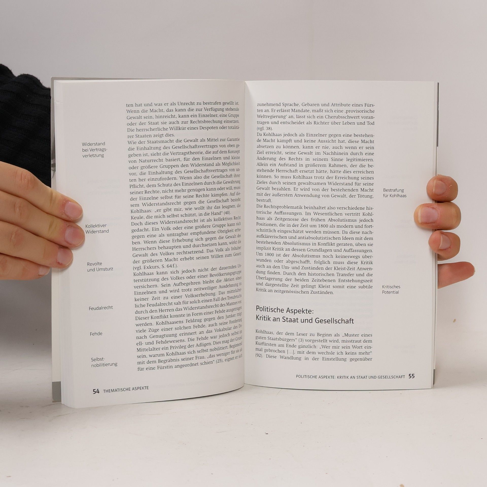 Thomas Gräff Lektürehilfen Heinrich von Kleist, "Michael Kohlhaas"