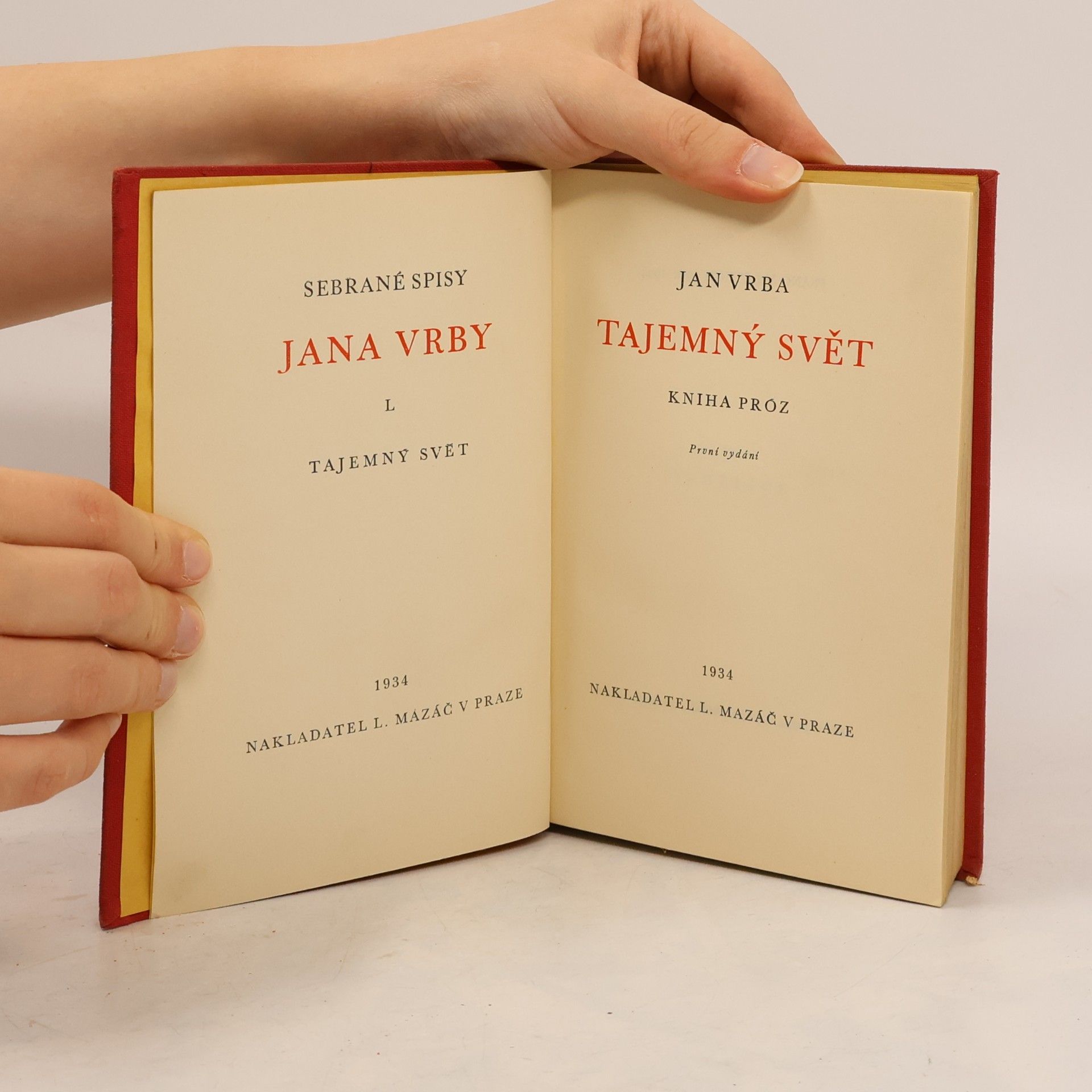Jan Vrba Tajemný svět