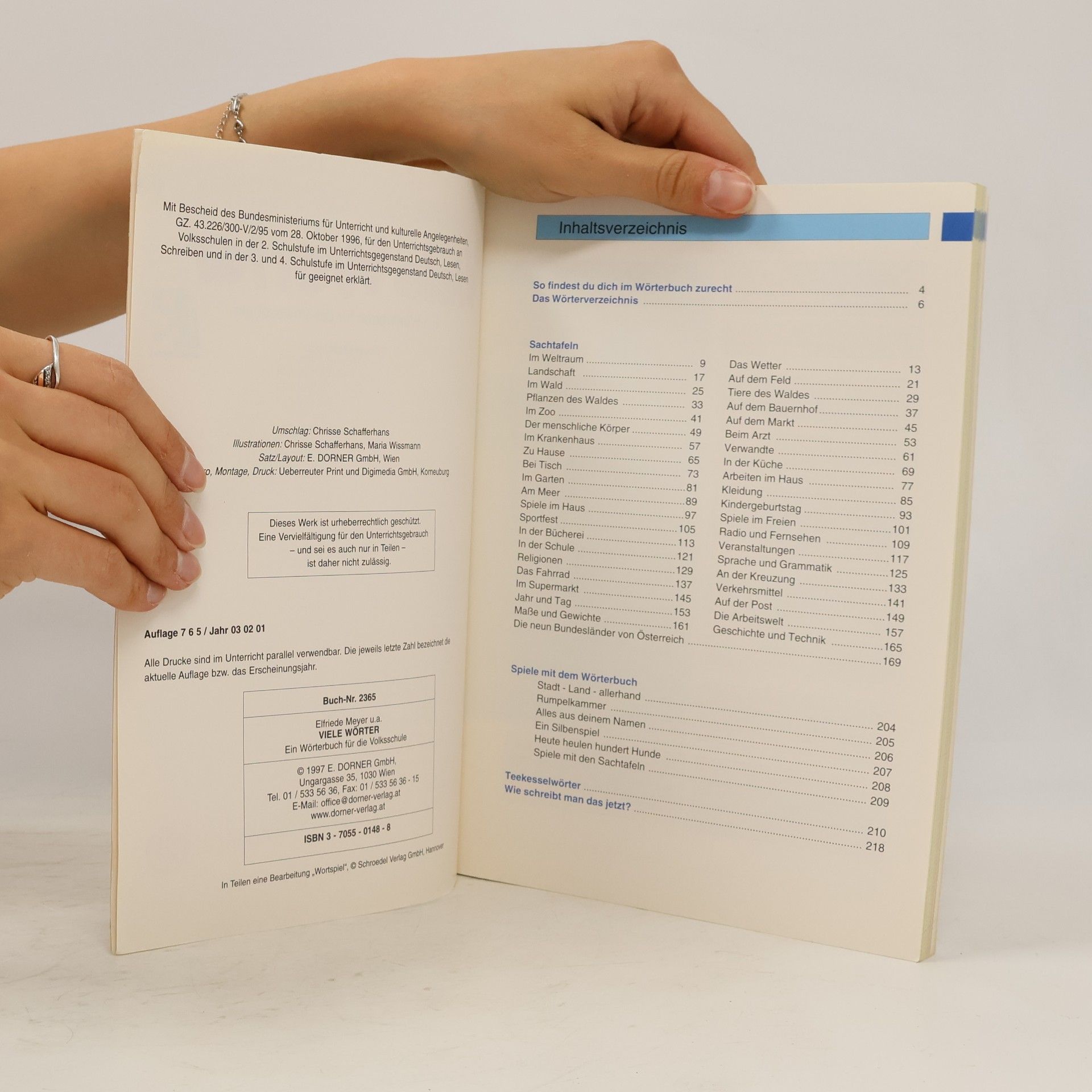 Elfriede Meyerdierks Viele Wörter ein Wörterbuch für die Volksschule