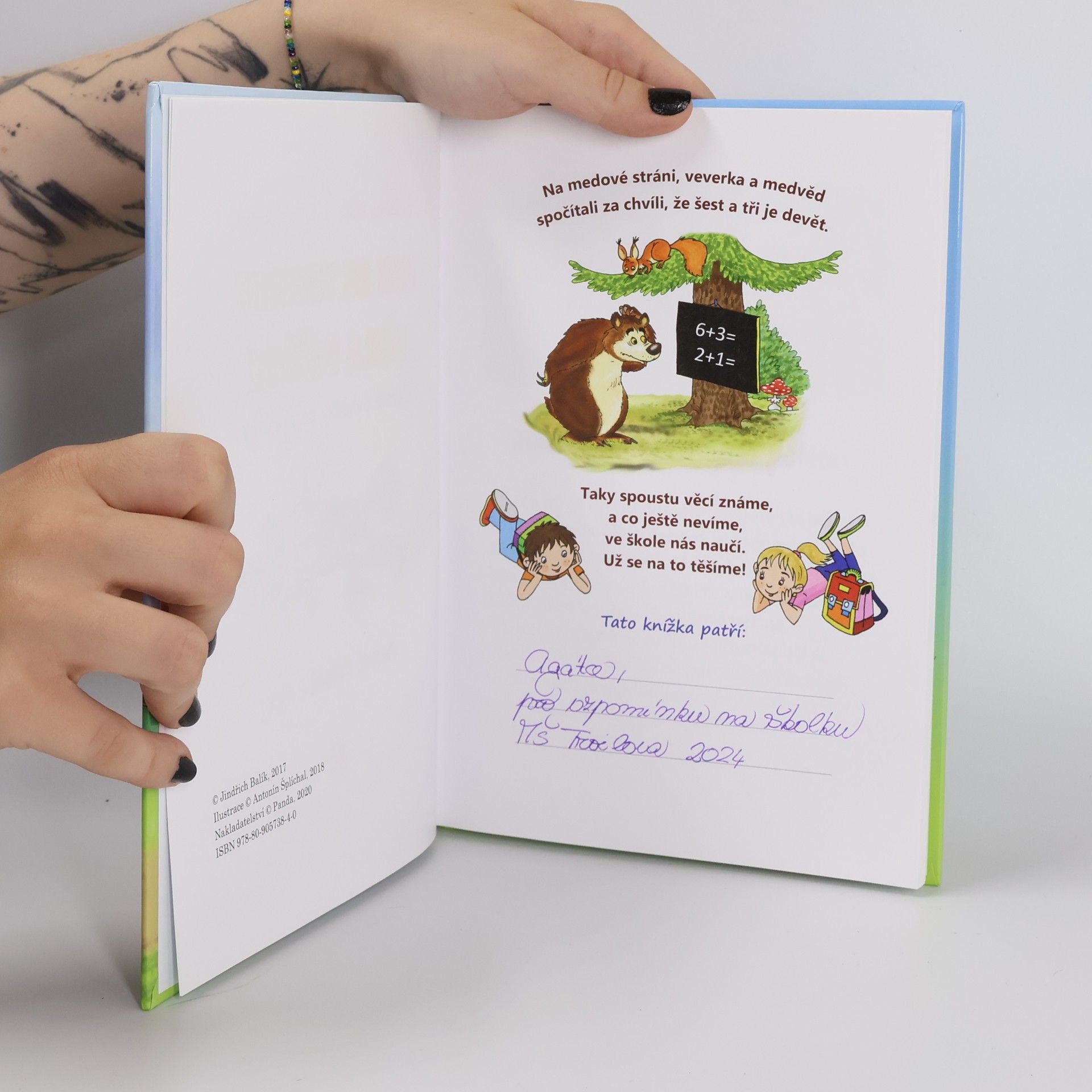 Jindřich Balík Jak se veverka učila počítat: Veselé pohádky se zvířátky