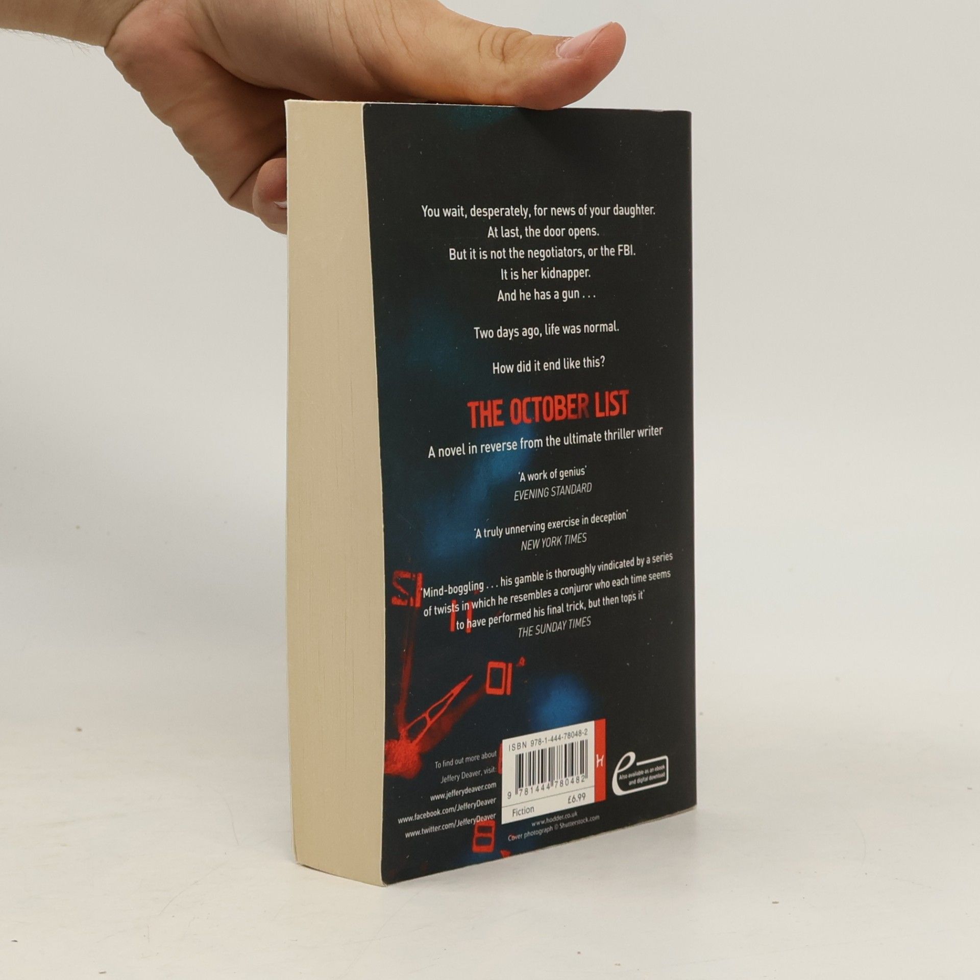 Jeffery Deaver The october list