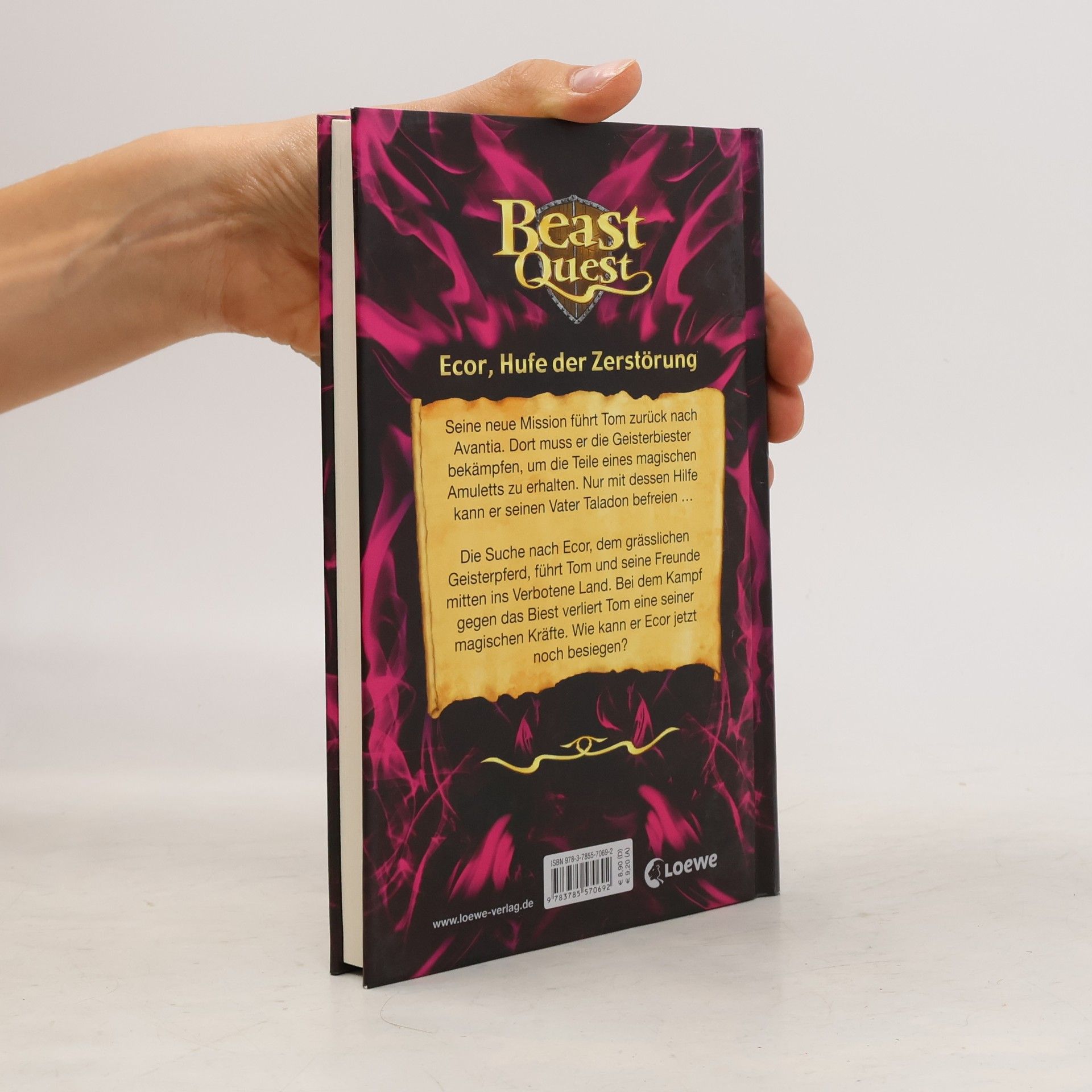 Adam Blade Beast Quest 20. Ecor, Hufe der Zerstörung