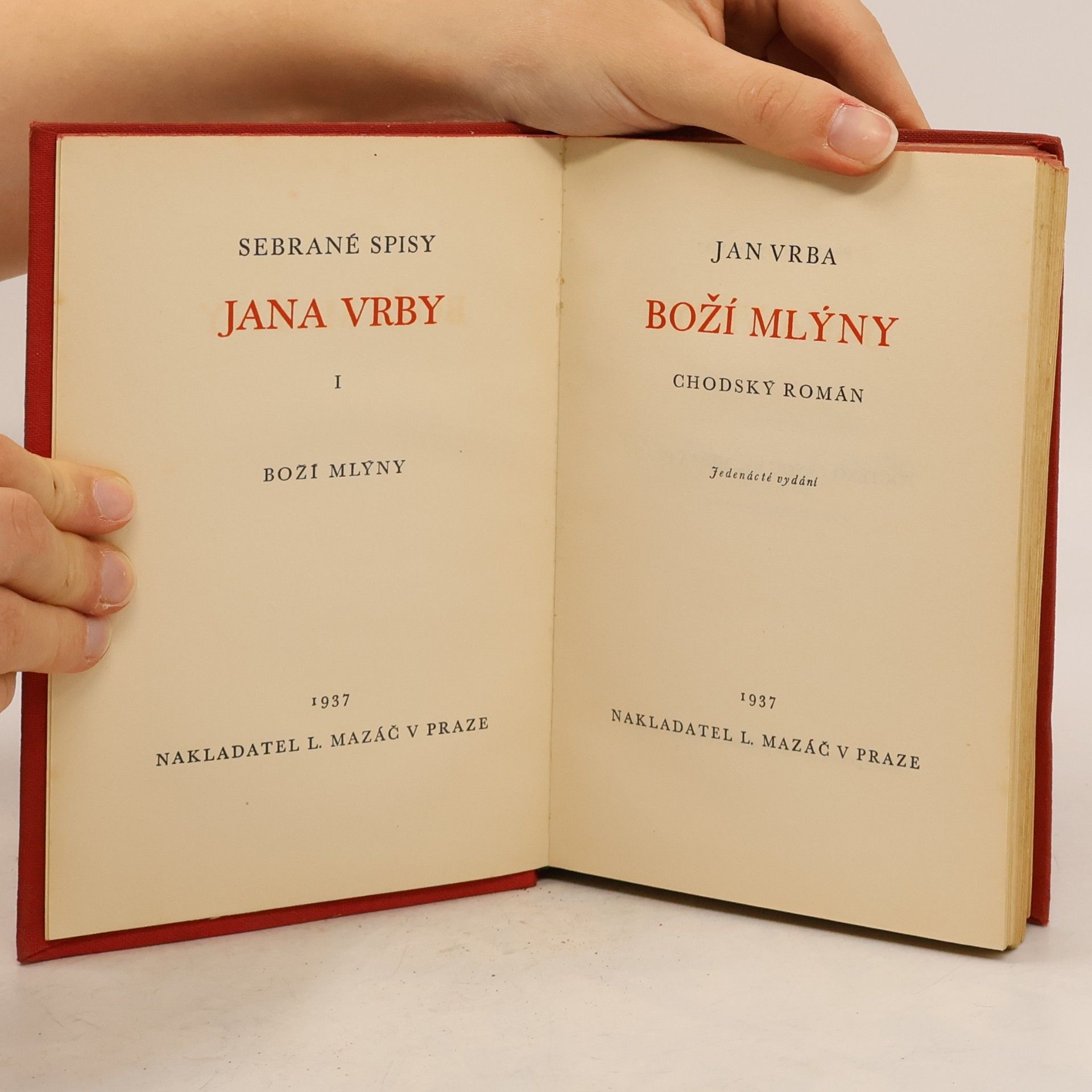 Jan Vrba Boží mlýny