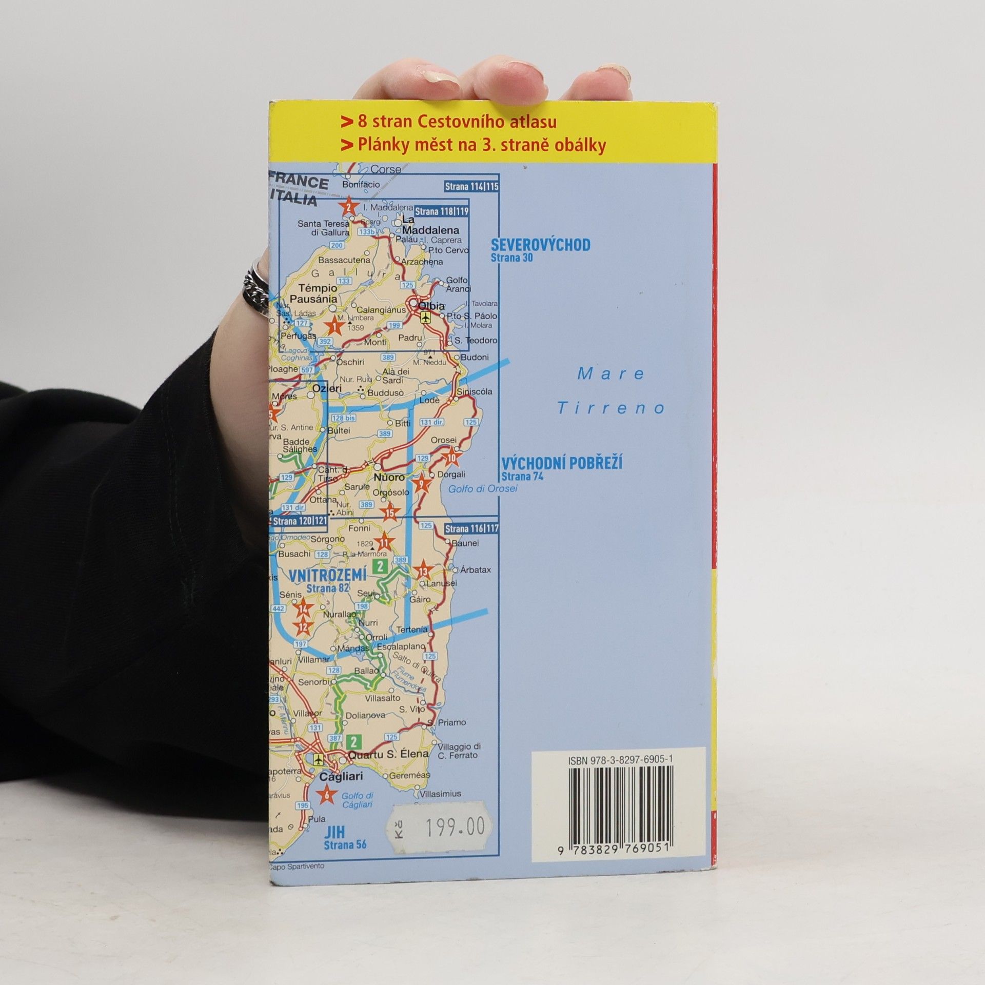 Hans Bausenhardt Sardinie : doporučené tipy : [s cestovním atlasem]
