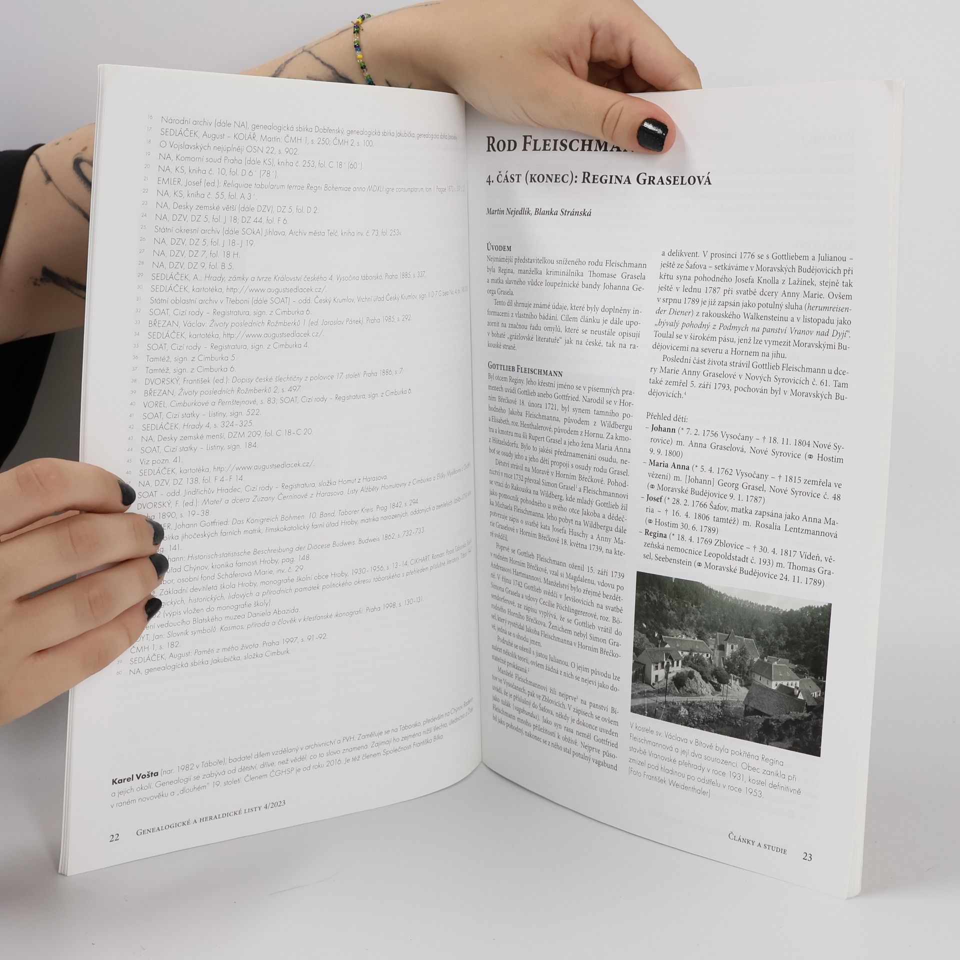 Autorenkollektiv Genealogické a heraldické listy (číslo 4/2023) ročník XLIII.