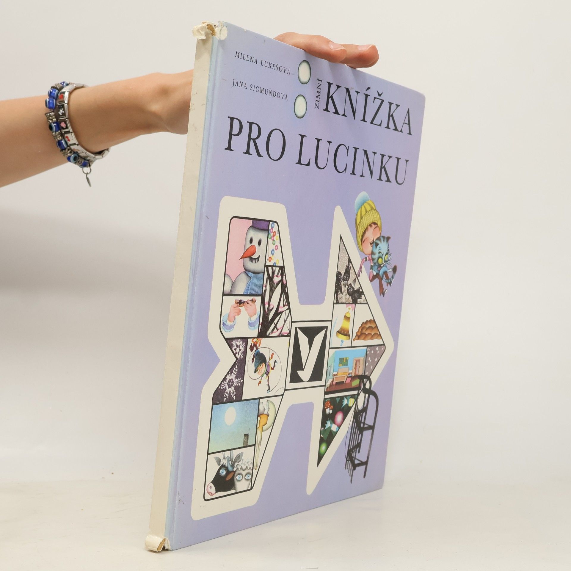 Milena Lukešová Zimní knížka pro Lucinku
