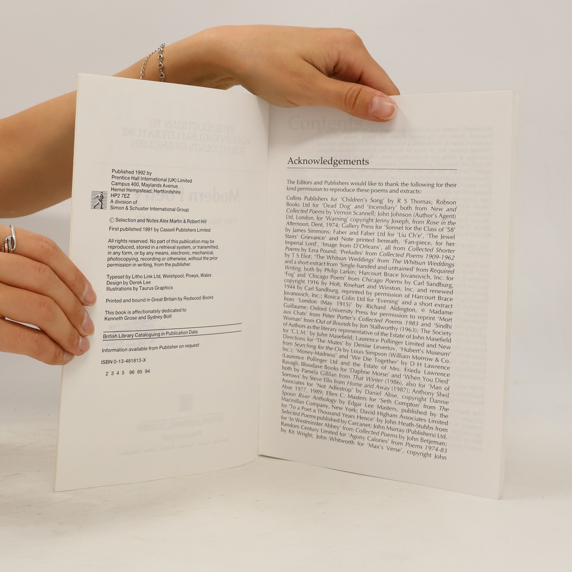 Alex Martin Modern Poetry