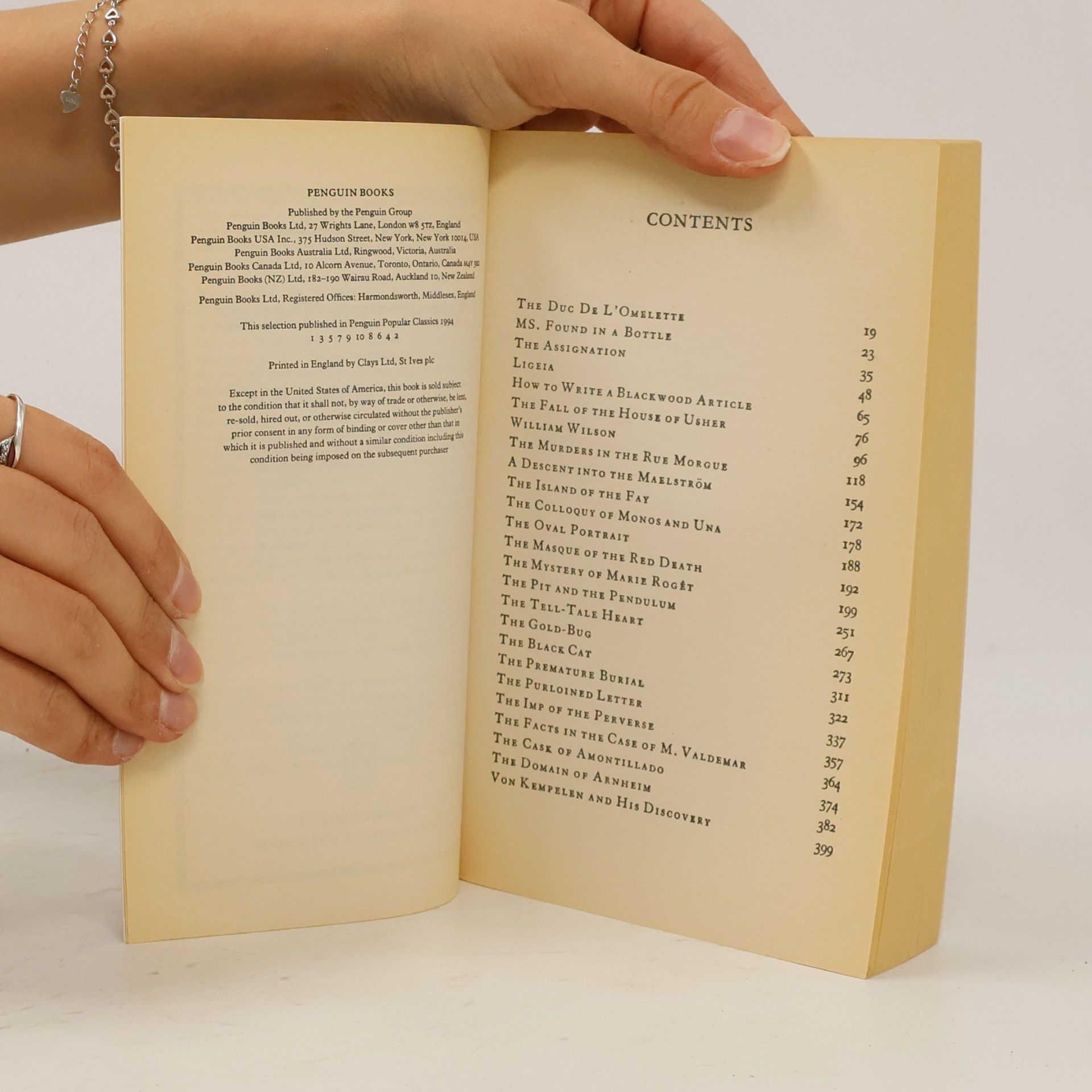 Edgar Allan Poe Selected Tales