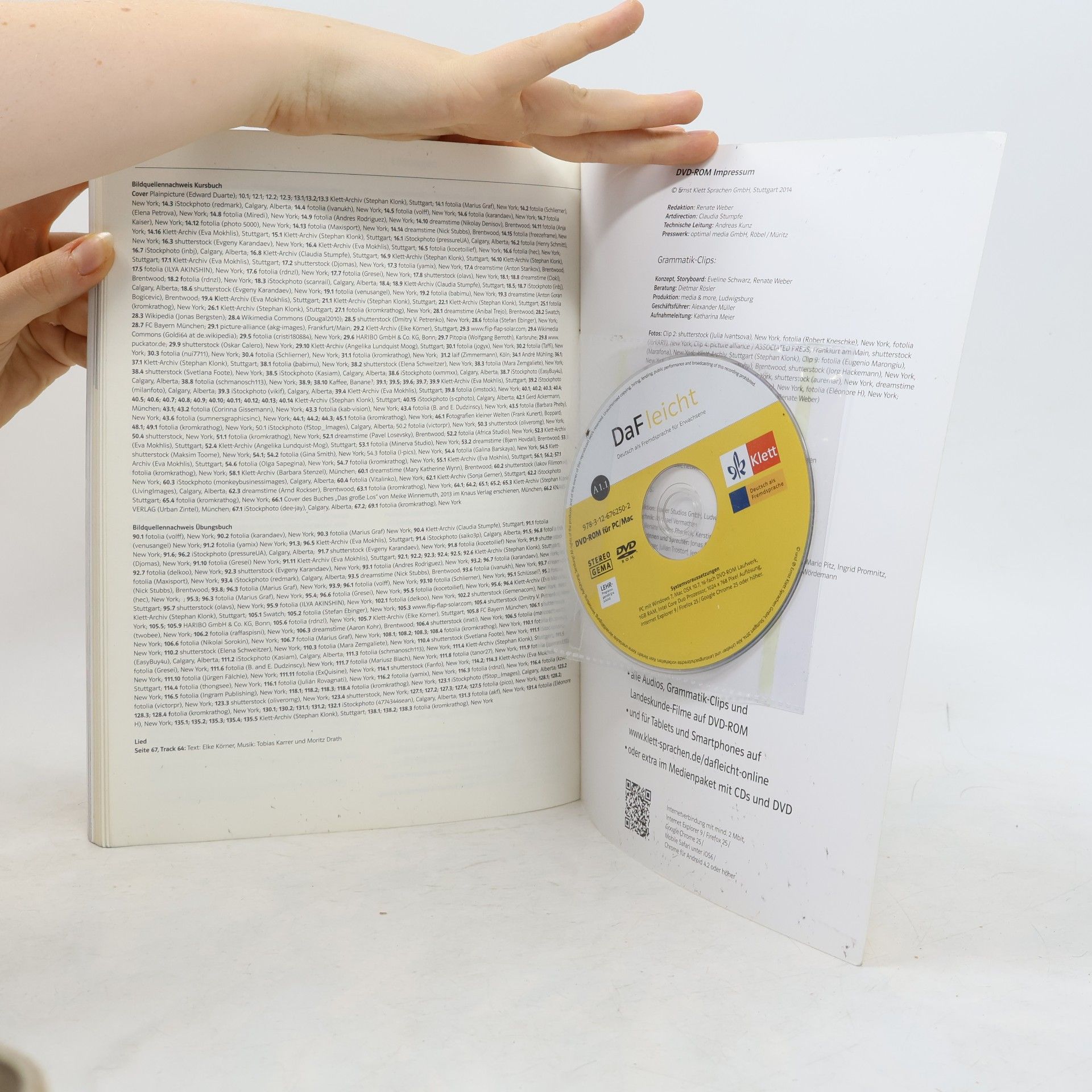 Sabine Jentges DaF leicht. A1.1. Kurs- und Übungsbuch mit DVD-ROM