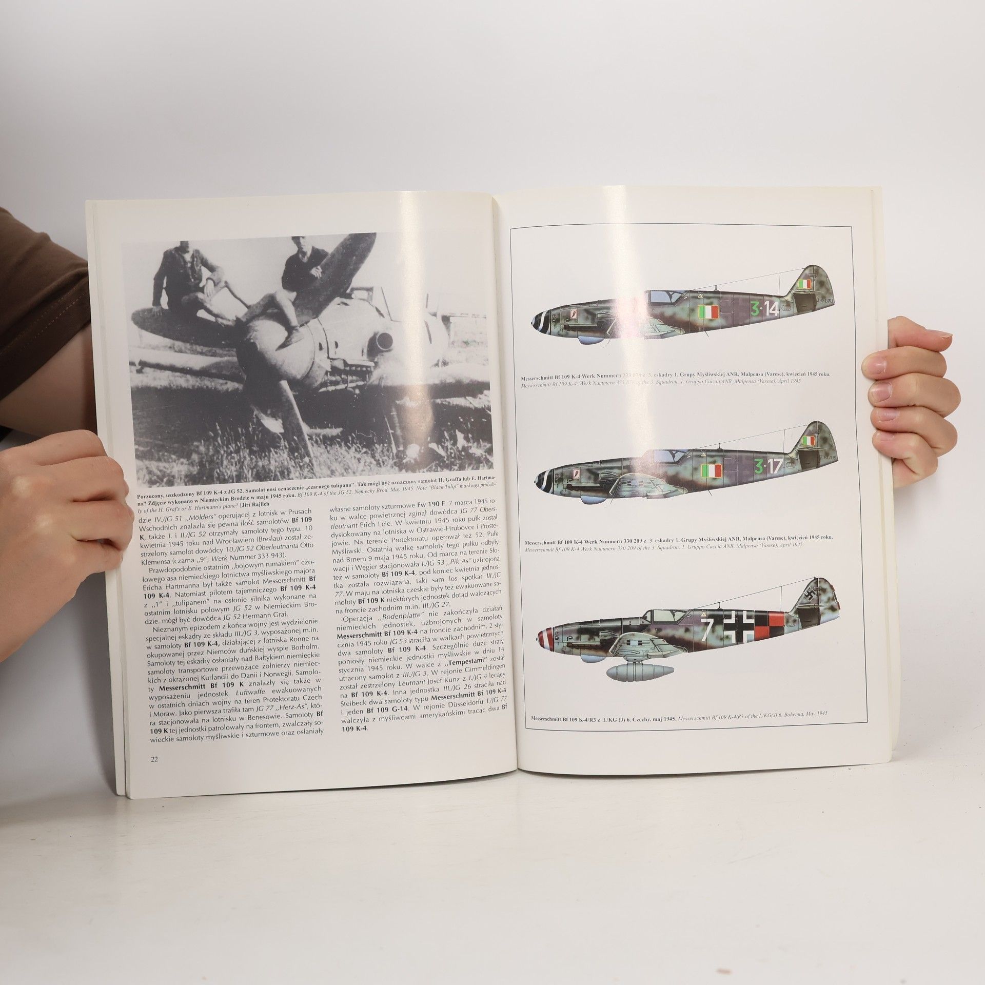 Janusz Ledwoch Messerschmitt Bf 109 K