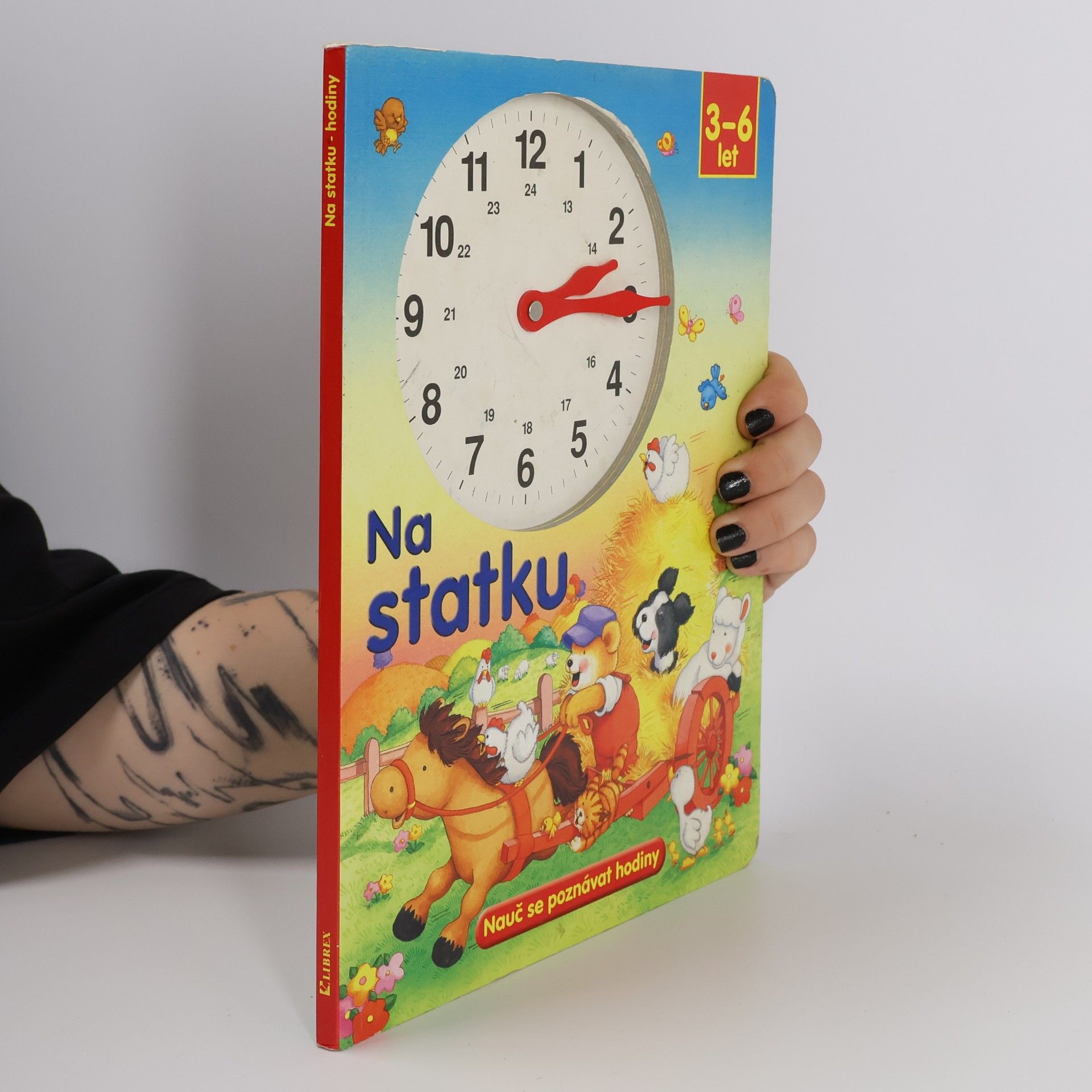 Barbora Petrová Na statku. Nauč se poznávat hodiny