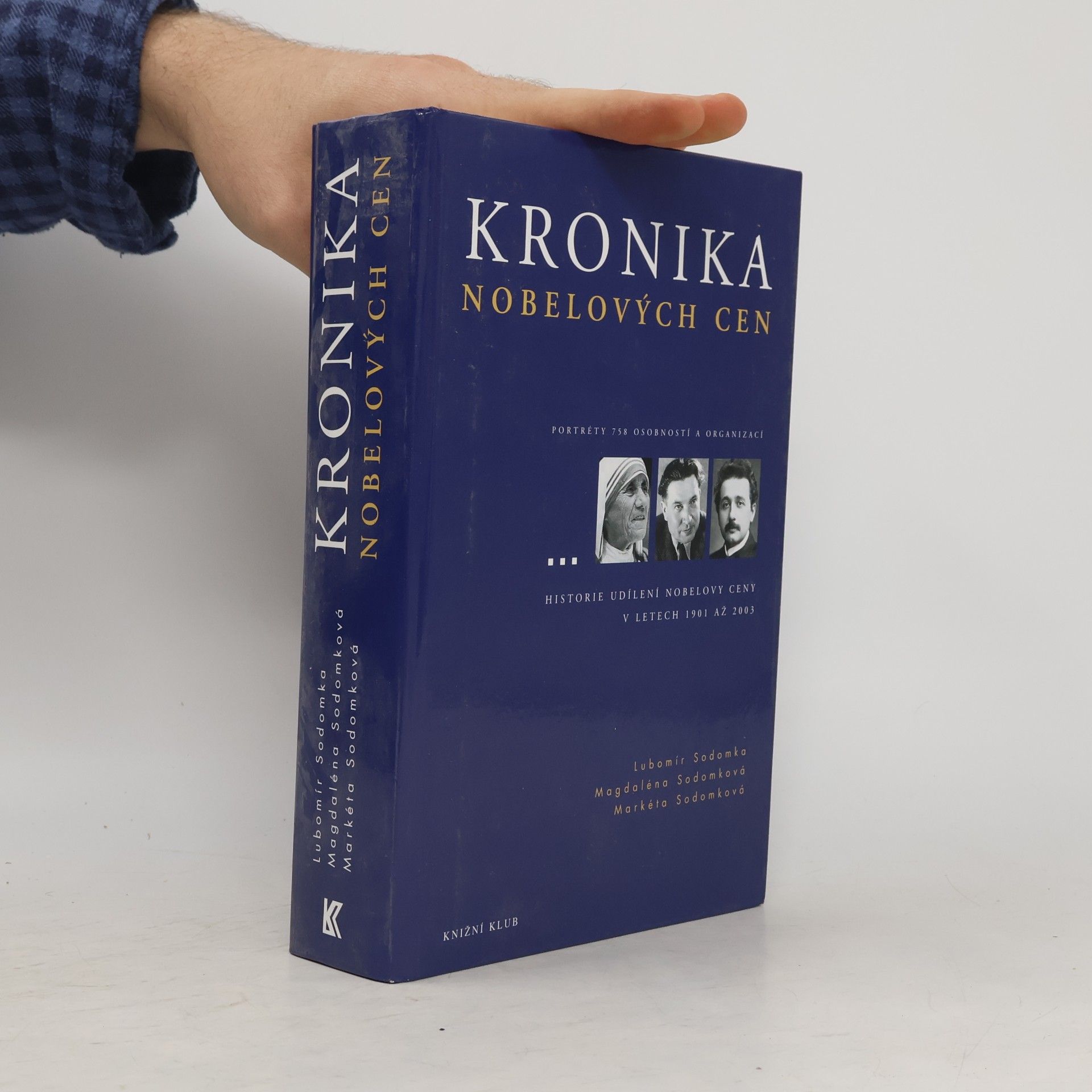 Markéta Sodomková Kronika Nobelových cen