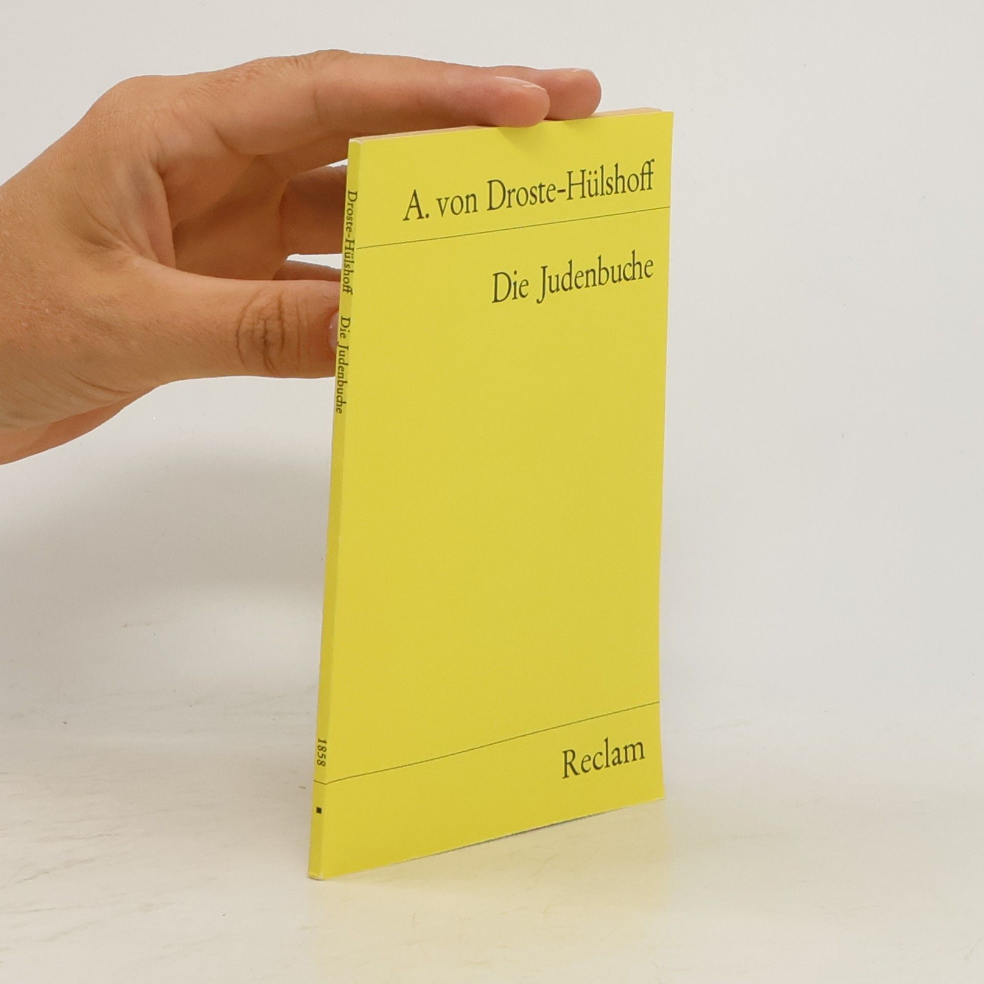 Annette von Droste-Hülshoff Die Judenbuche