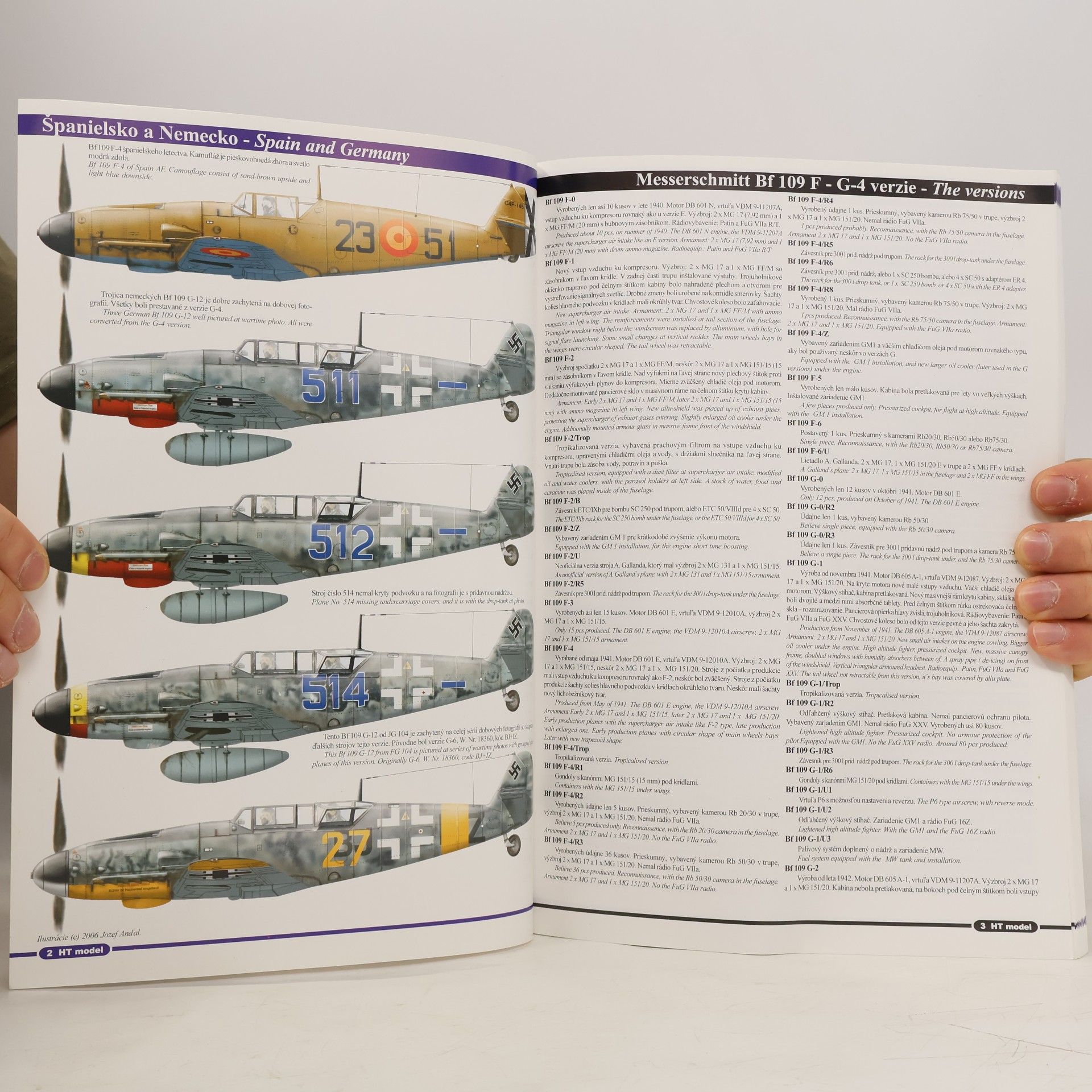 Jozef Anďal Messerschmitt Bf 109 F - G-4