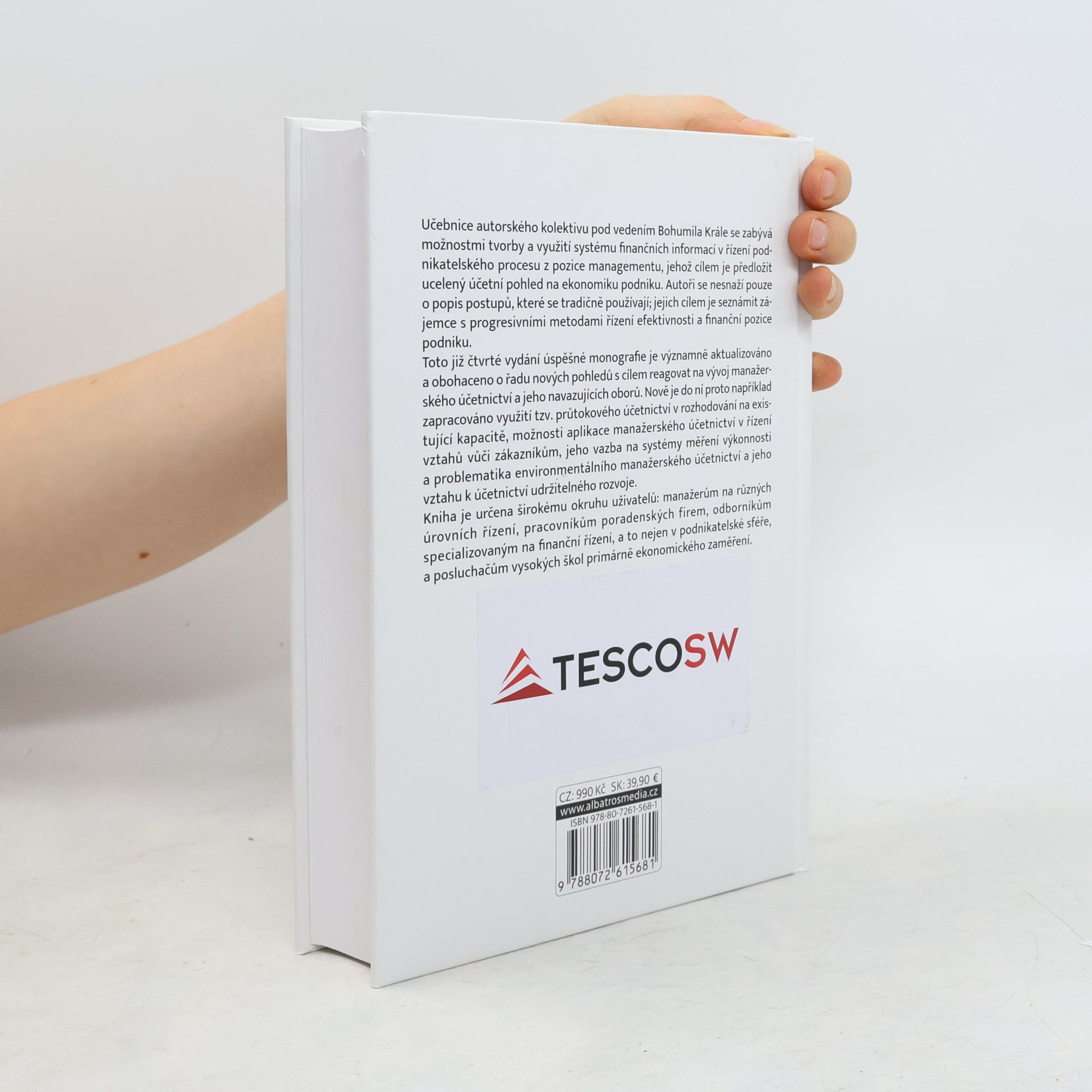 Various authors Manažerské účetnictví. 4.rozšířené a aktualizované vydání