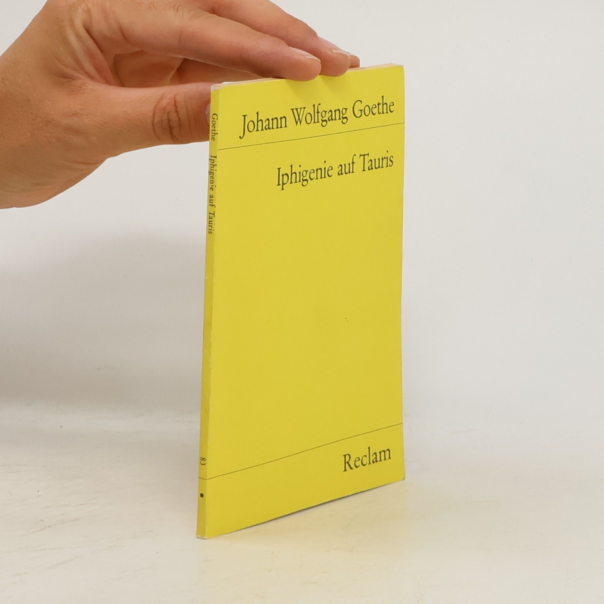 Johann Wolfgang von Goethe Iphigenie auf Tauris