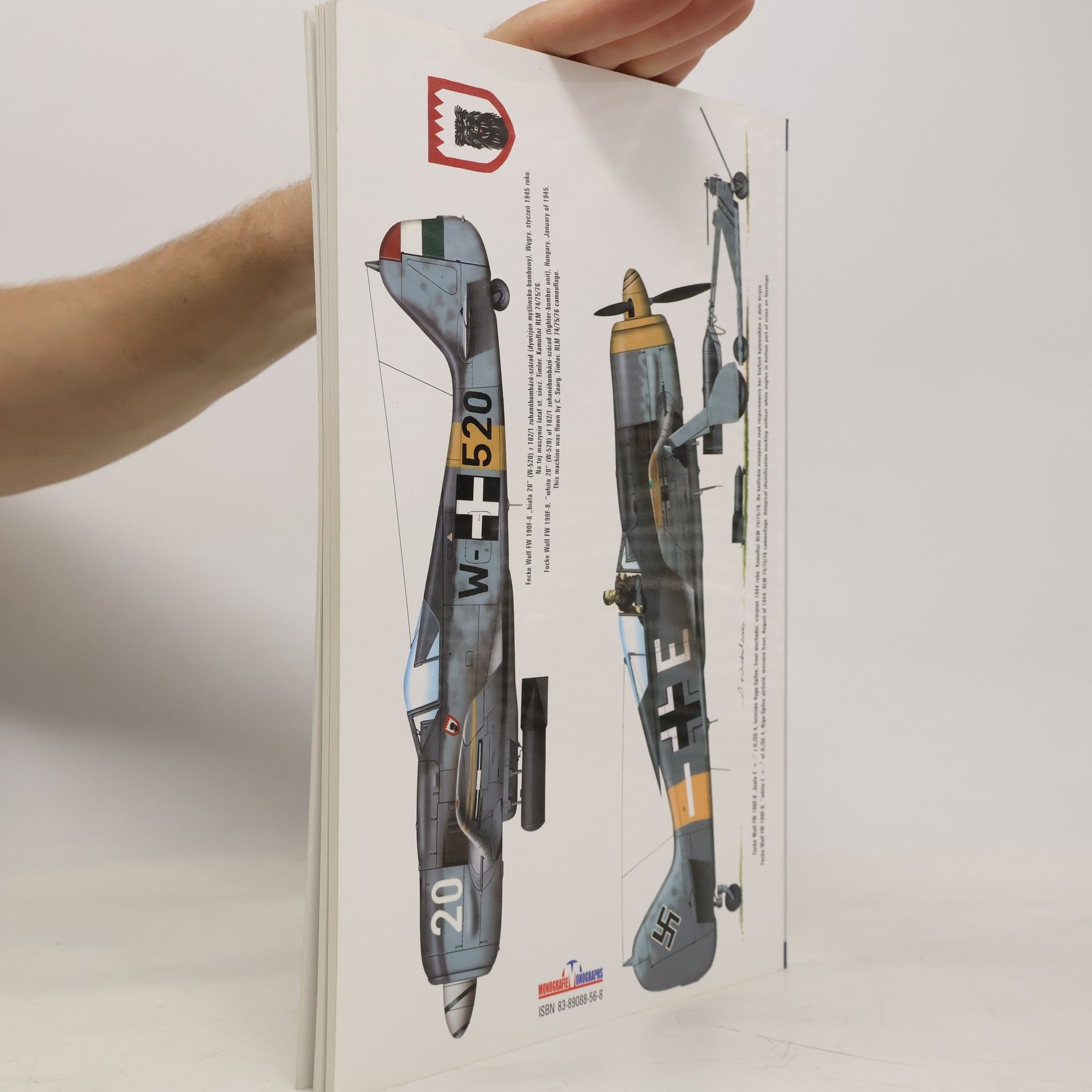 Krzysztof Janowicz Monographs - 3: Focke Wulf Fw 190