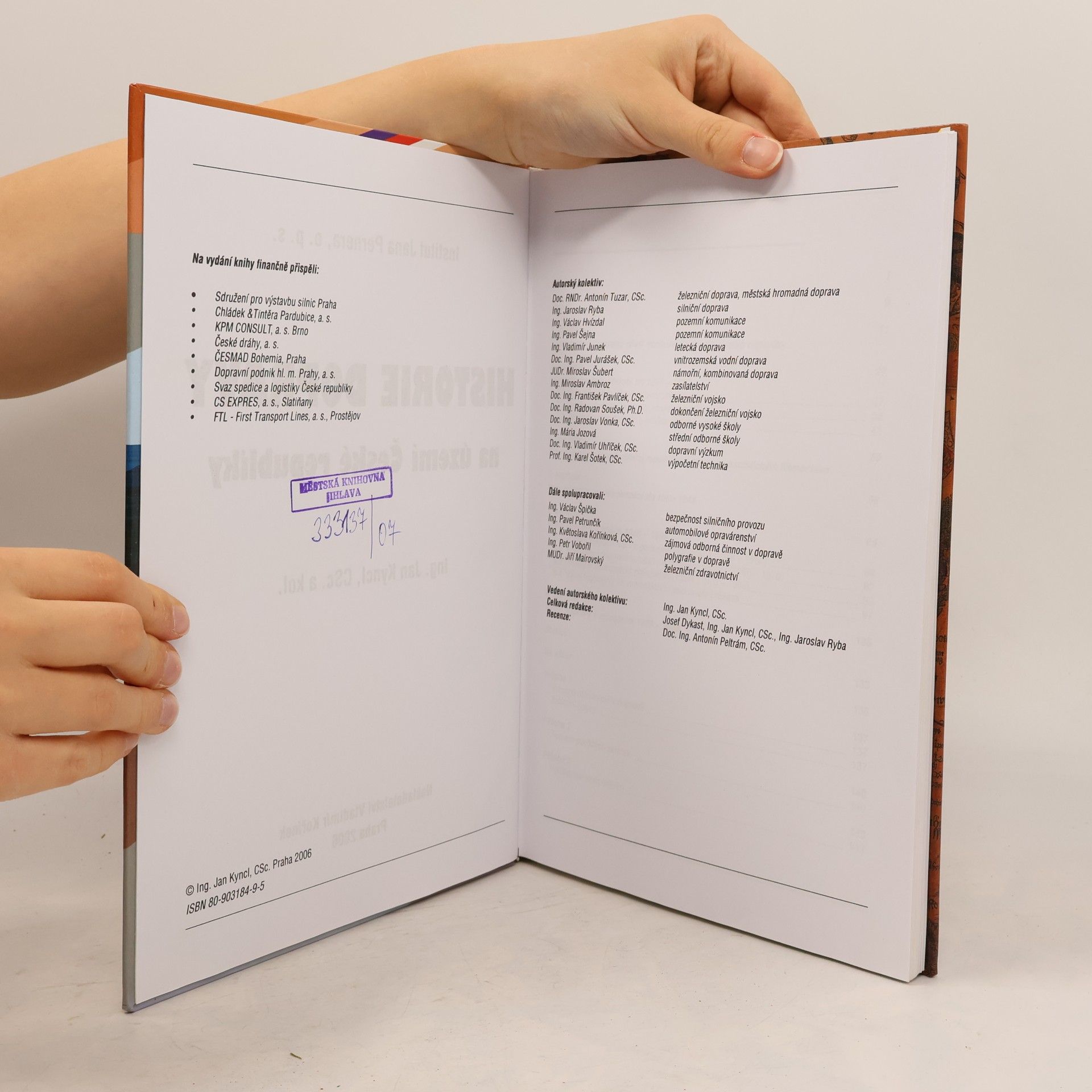 Collectif d'auteurs Historie dopravy na území České republiky