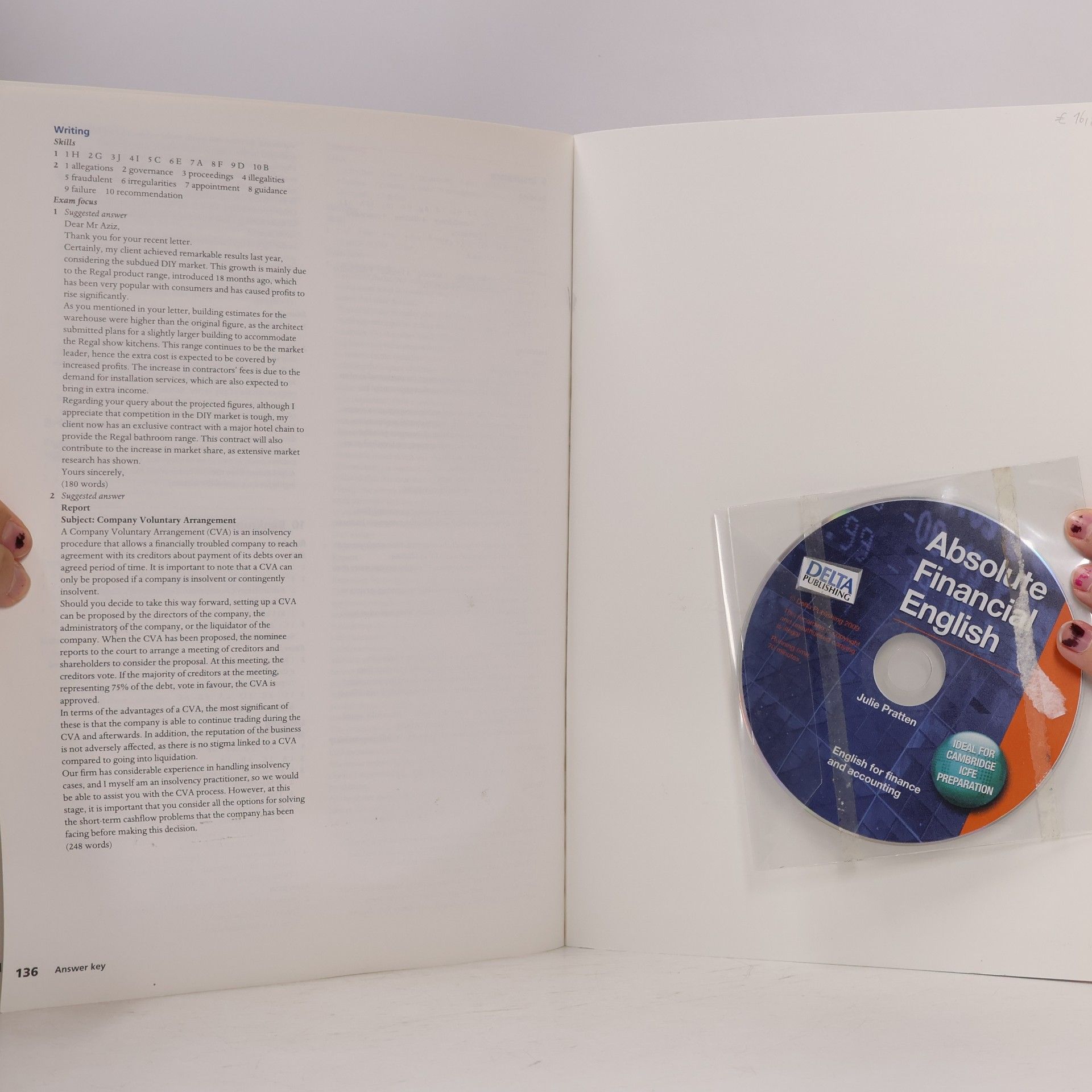 Julie Pratten Absolute Financial English