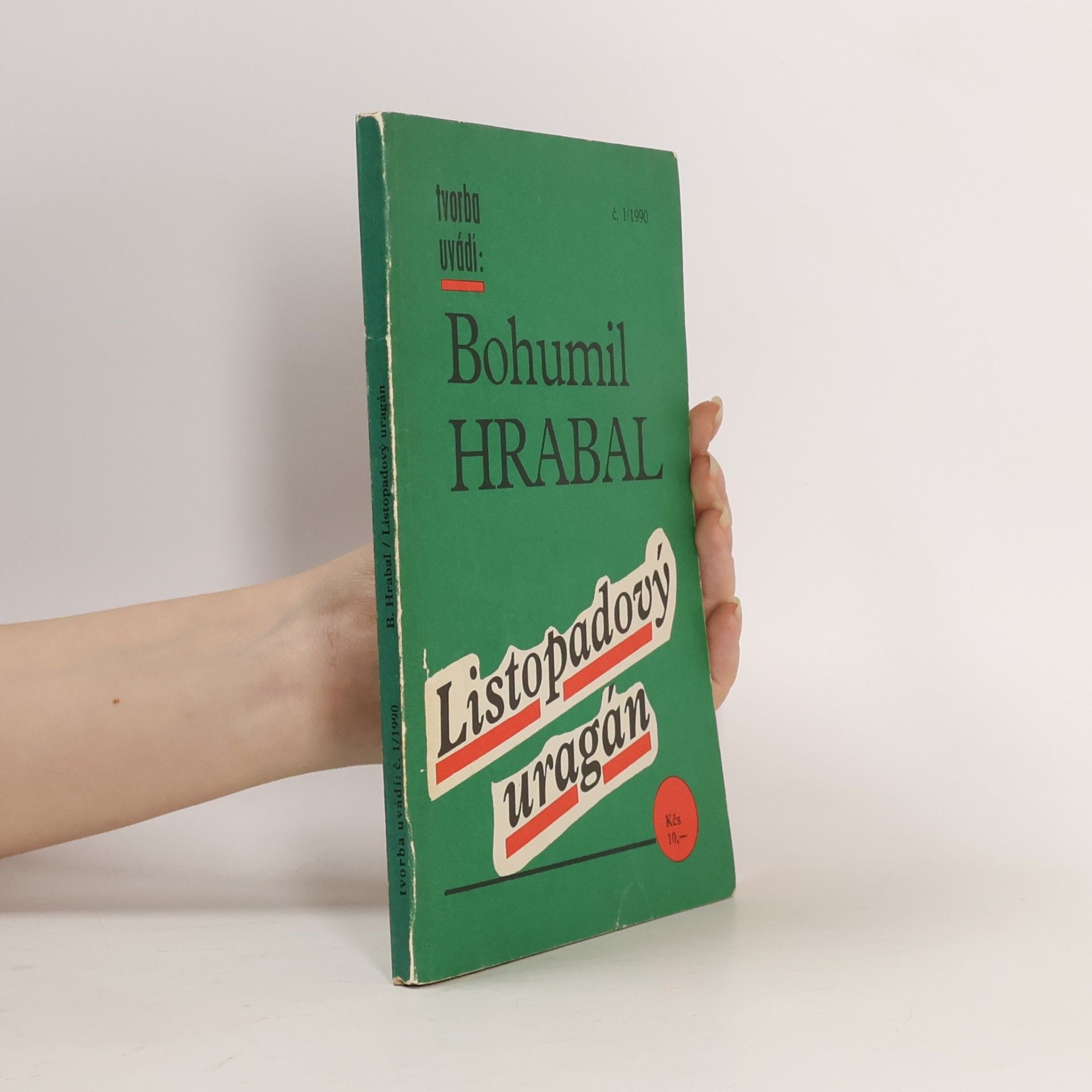 Bohumil Hrabal Listopadový uragán
