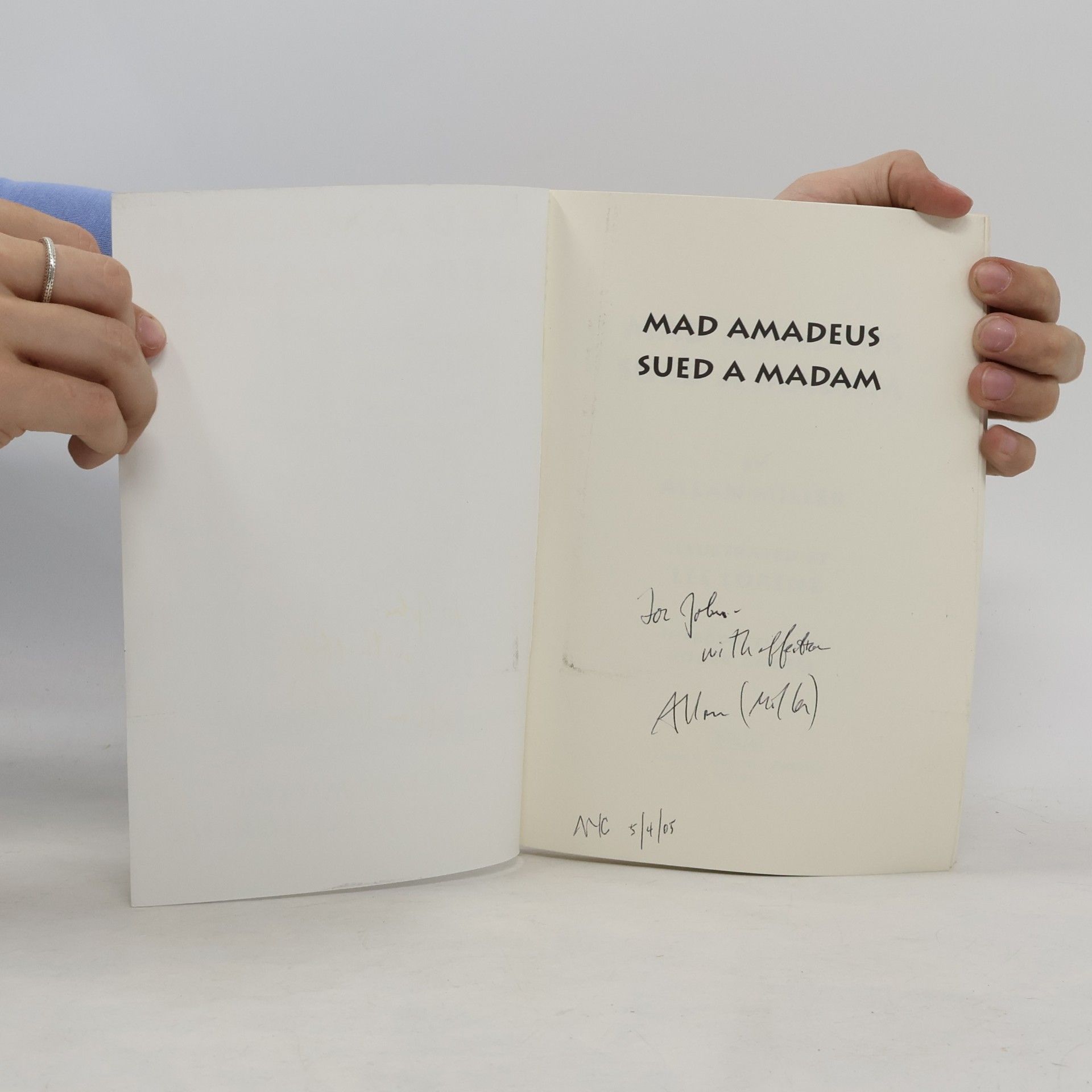 Allan Miller Pocket Paragon Series: Mad Amadeus Sued a Madam