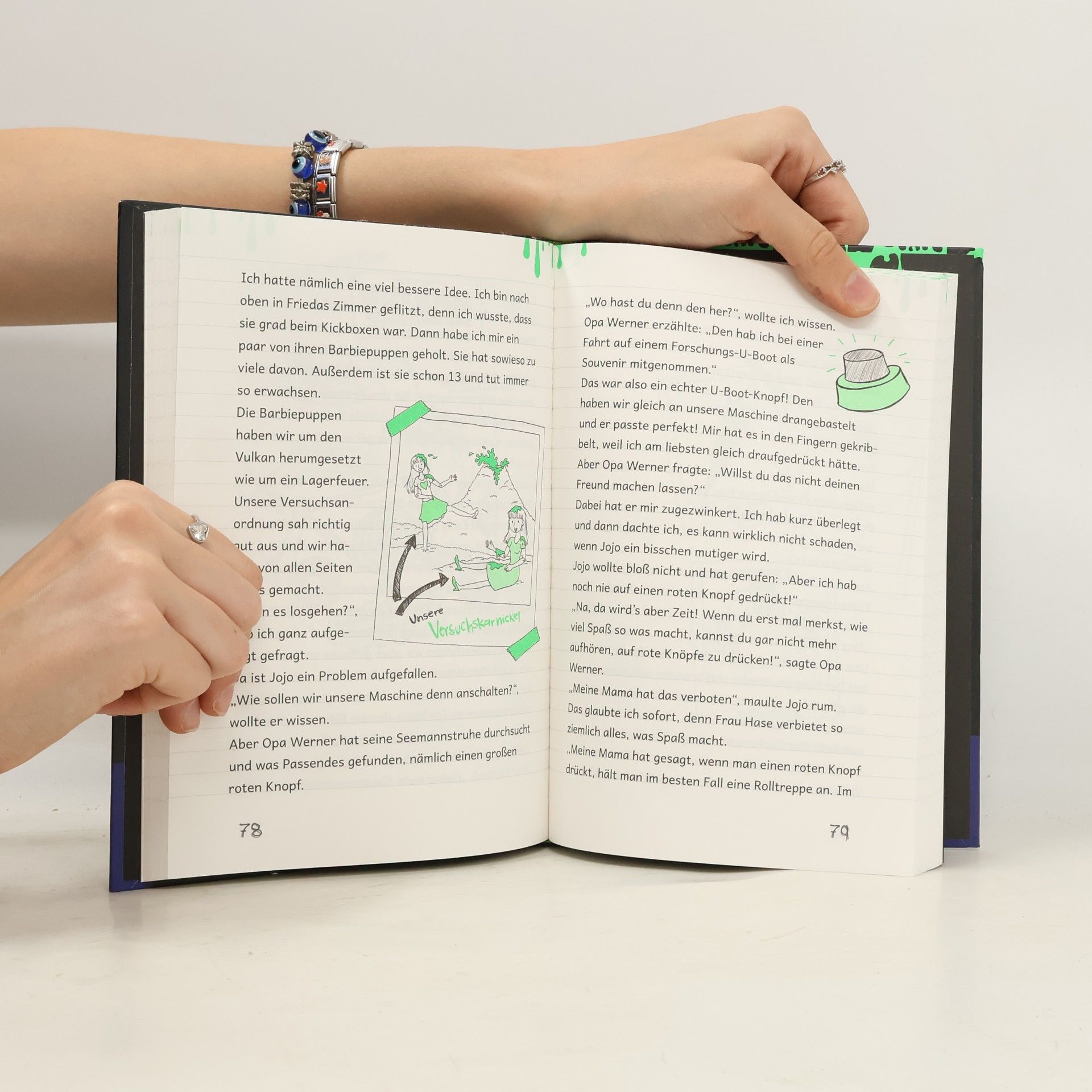 Kati Naumann Niemals den roten Knopf drücken oder der Vulkan bricht aus!