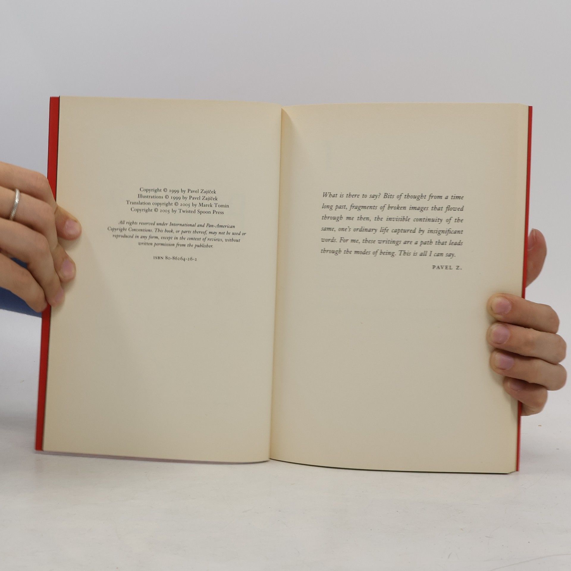 Pavel Zajíček Time Is a Mid-Night Scream: Fragments from the 1990s