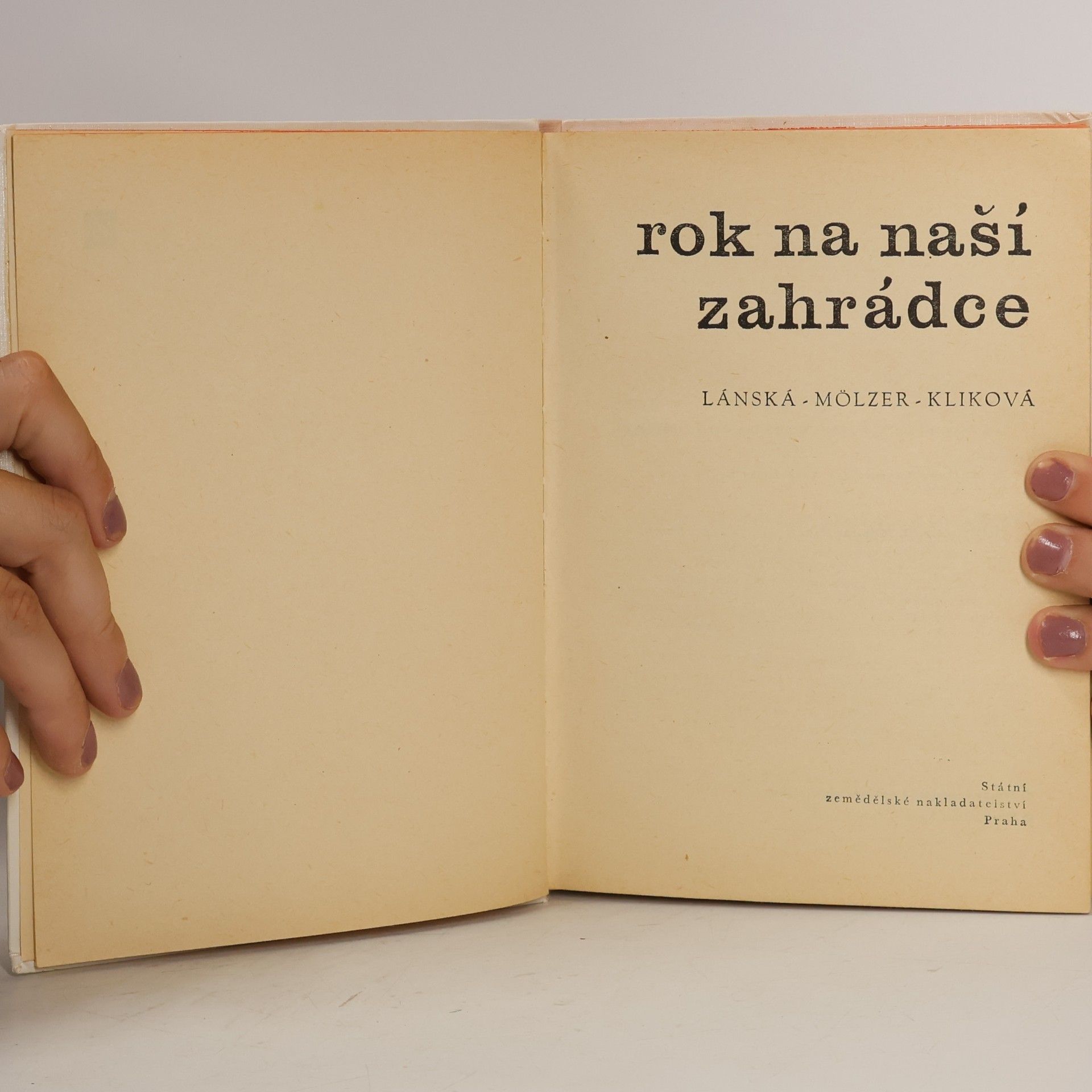 Dagmar Lánská Rok na naší zahrádce