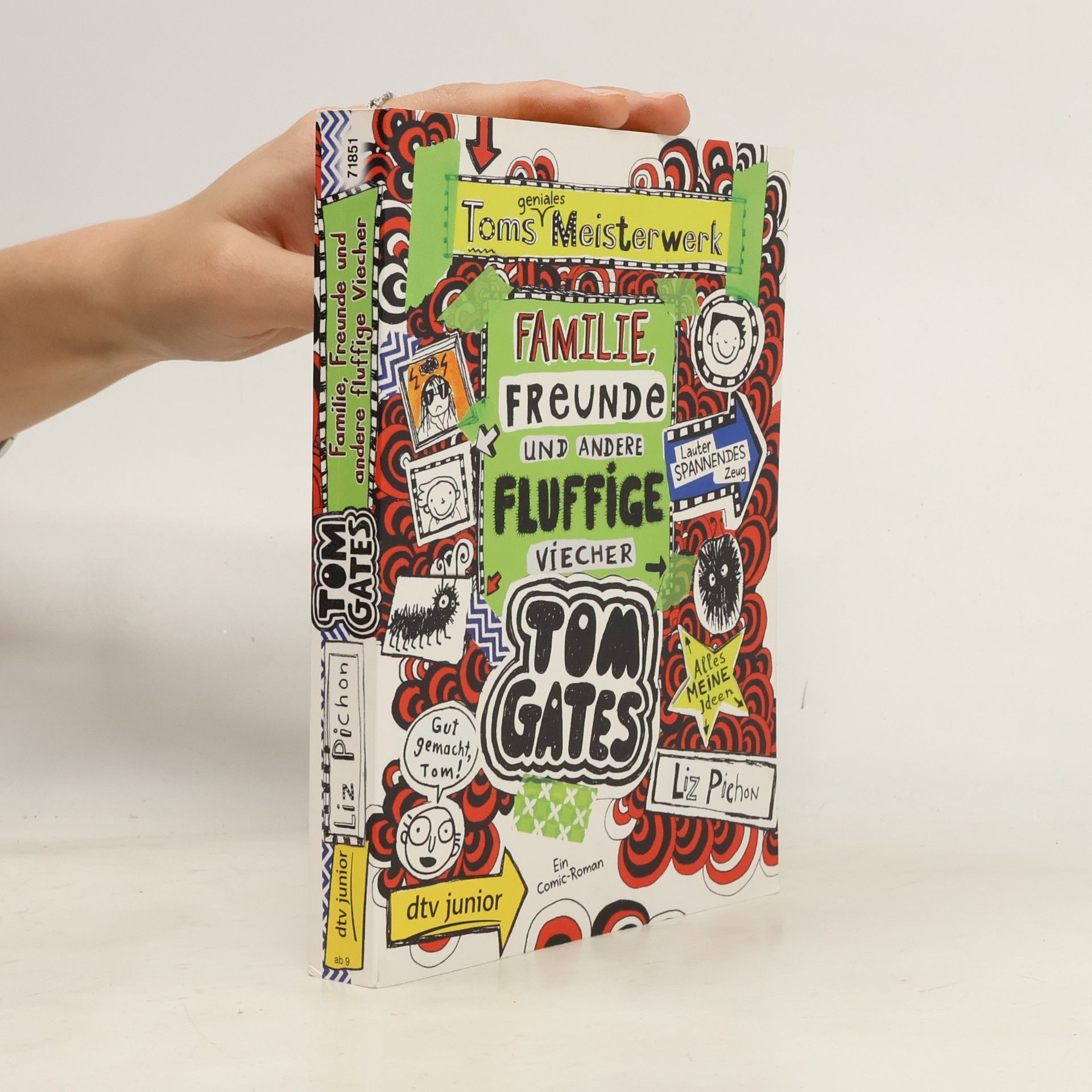 Liz Pichon Tom Gates 12: Toms geniales Meisterwerk (Familie, Freunde und andere fluffige Viecher)