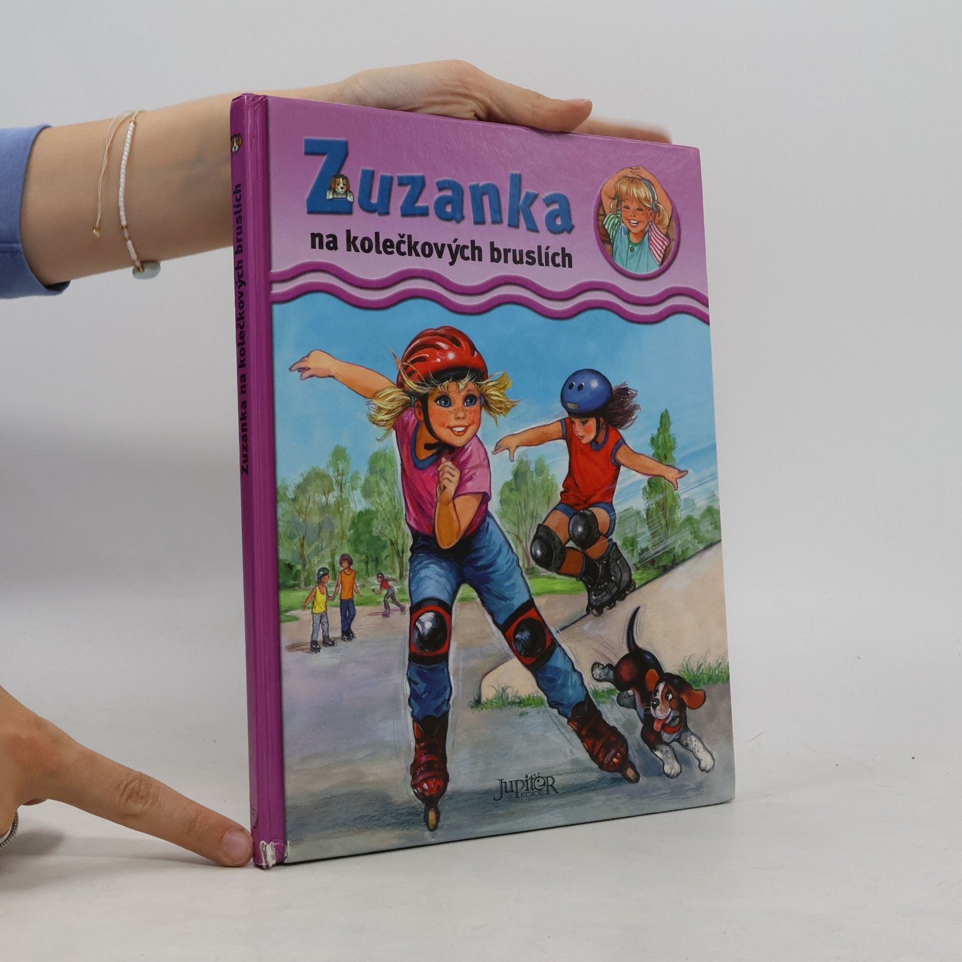 Pierre Couronne Zuzanka na kolečkových bruslích
