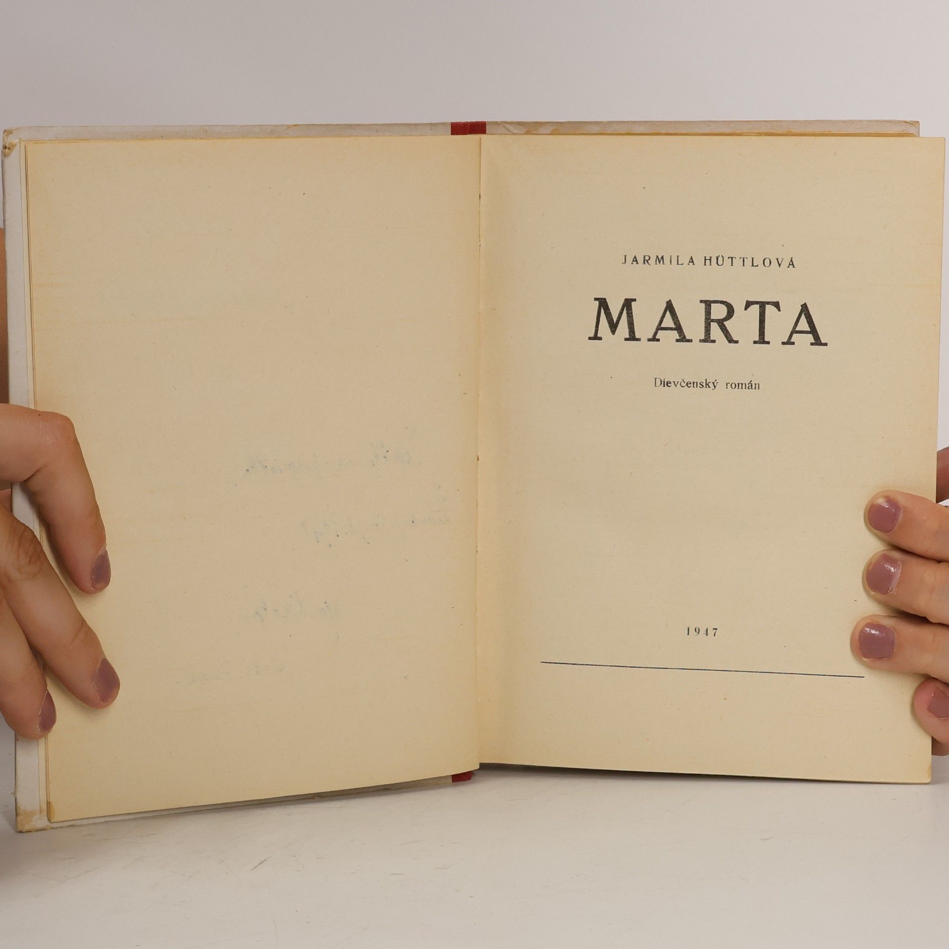 Jaromíra Hüttlová Marta