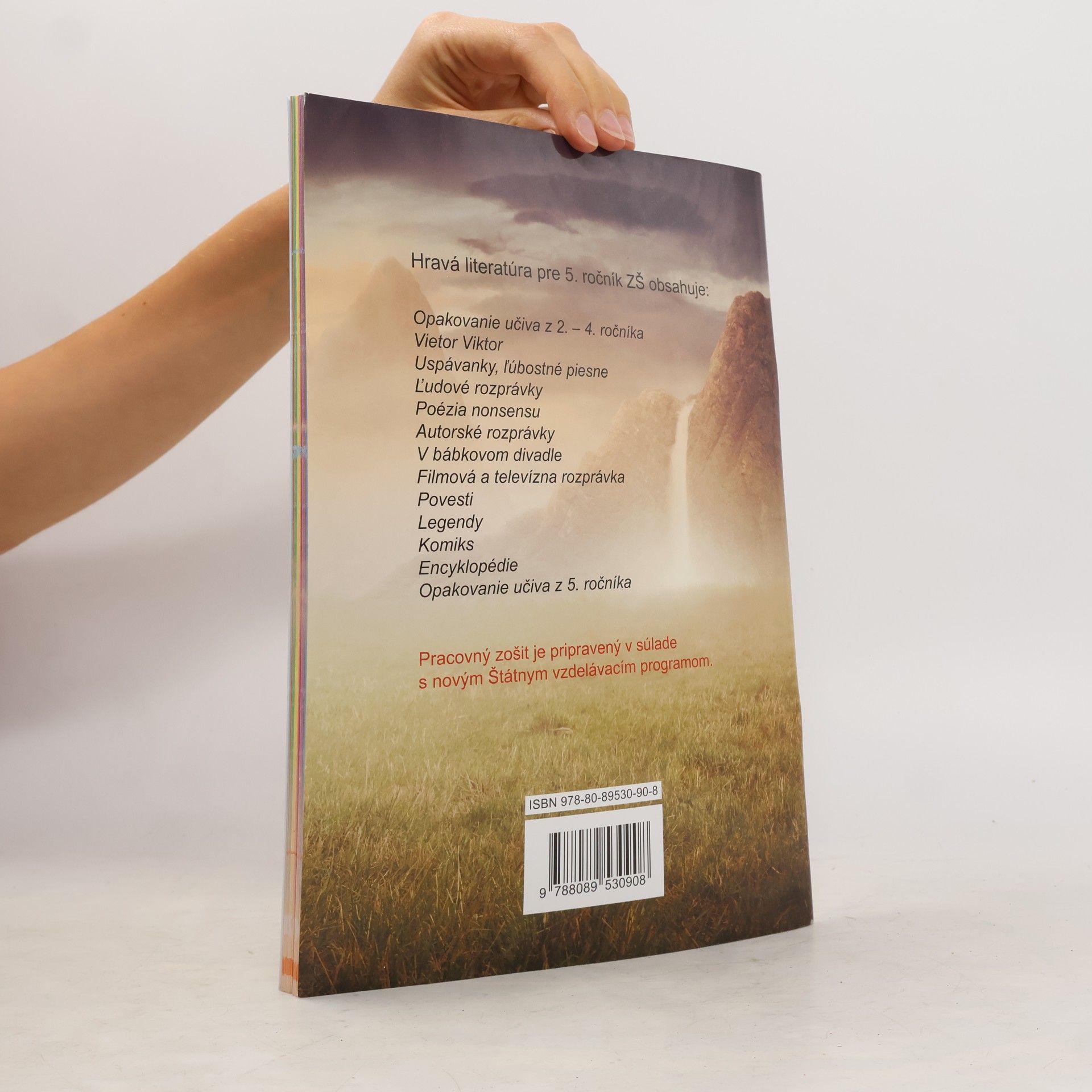 Various authors Hravá literatúra. Pracovný zošit pre 5. ročník ZŠ