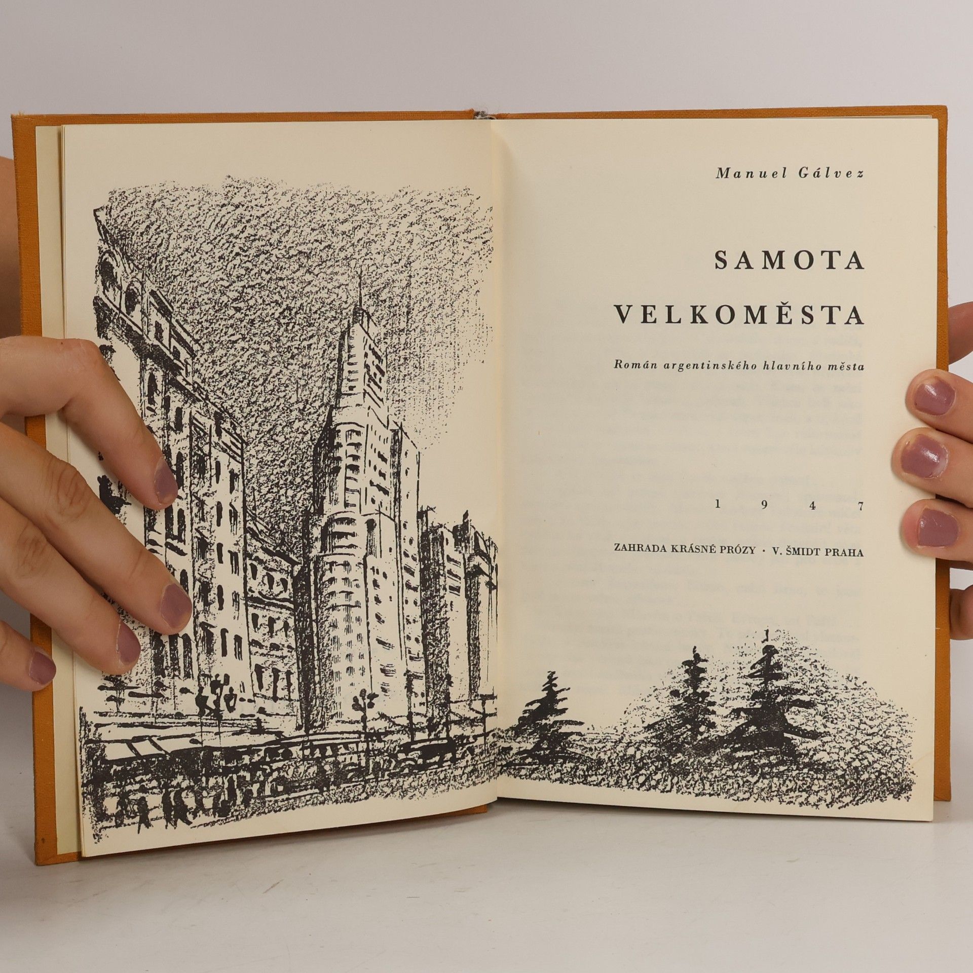 Manuel Gálvez Samota velkoměsta