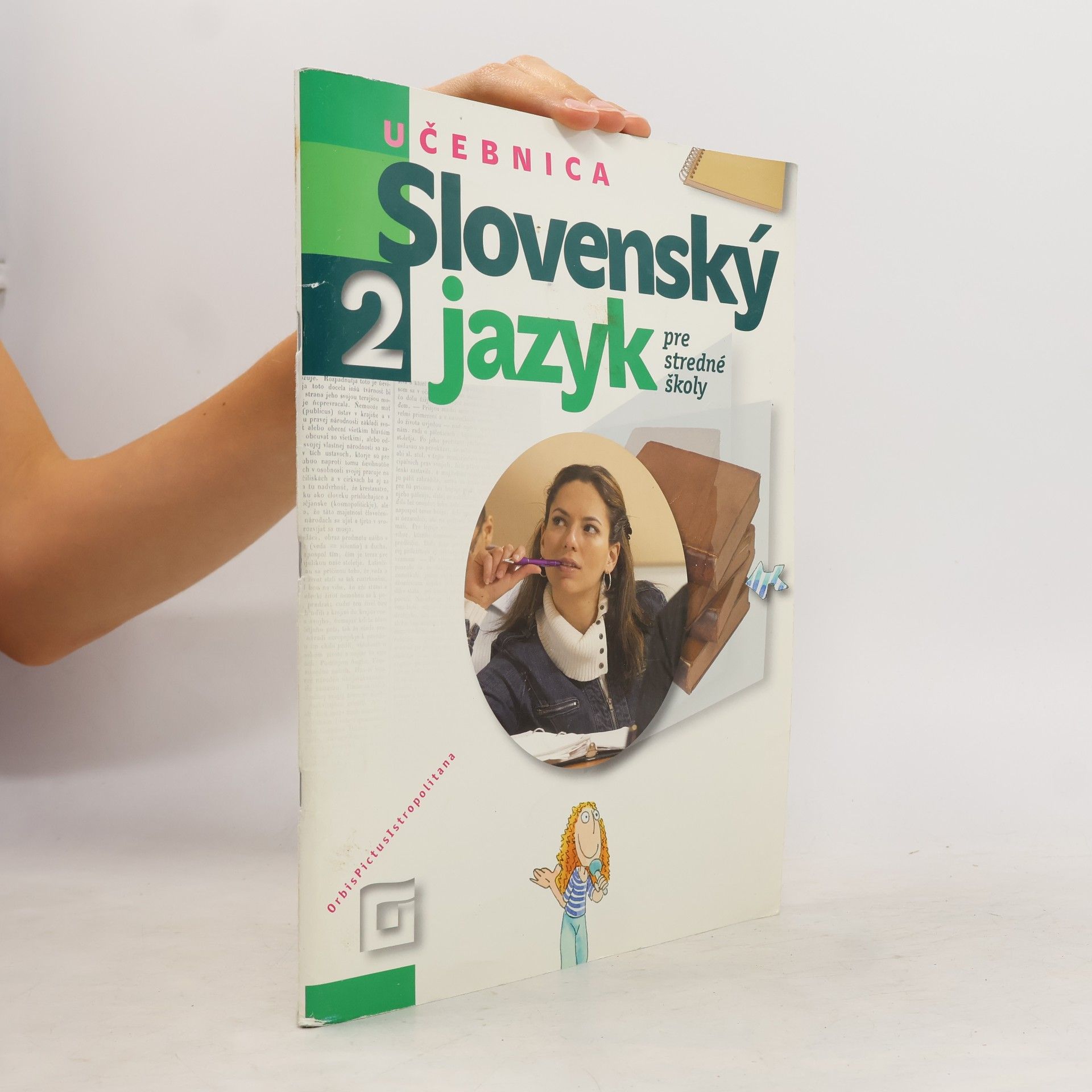 Milada Caltíková Slovenský jazyk pre stredné školy 2 - Učebnica