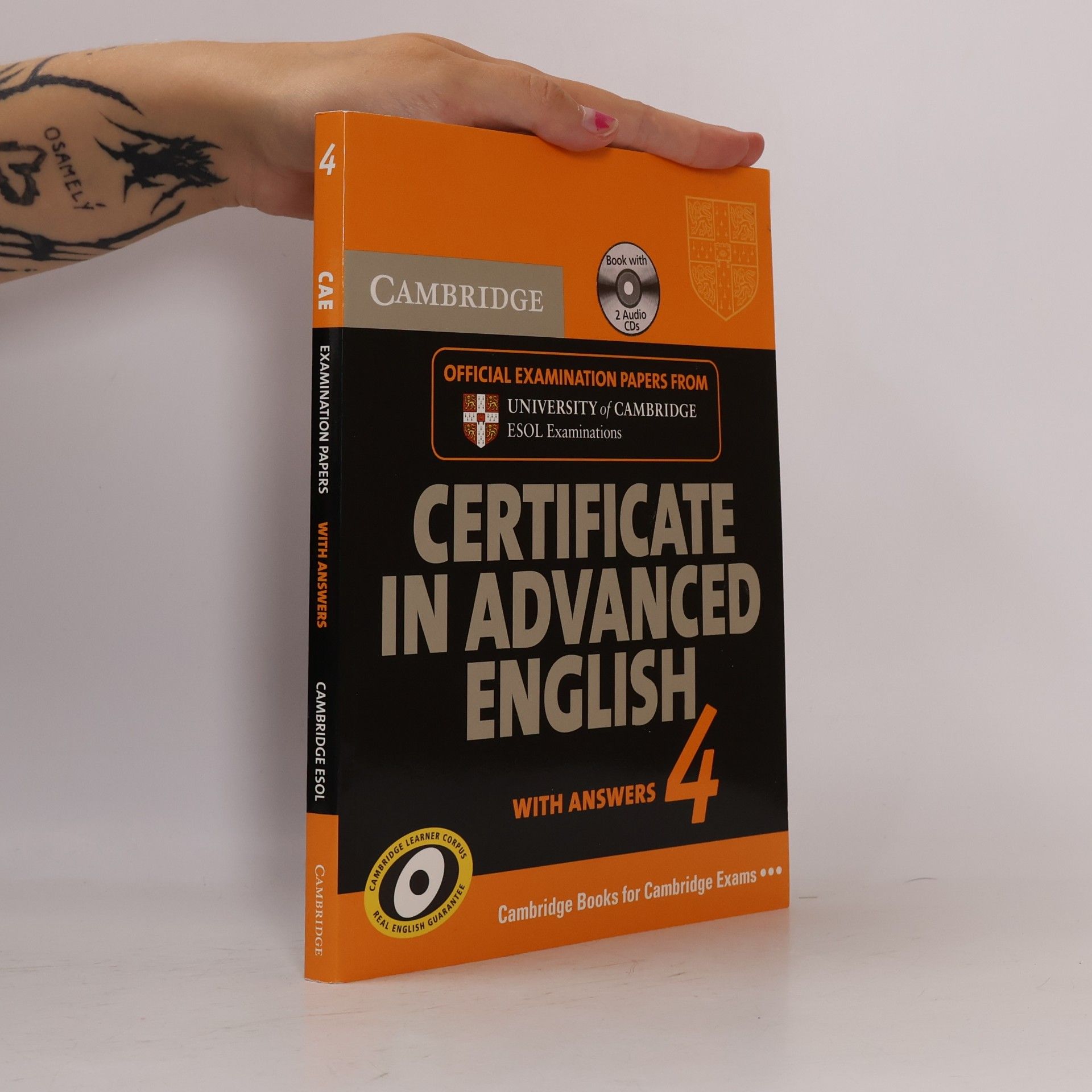 Kolektiv autorů Cambridge Certificate in Advanced English 4 with Answers