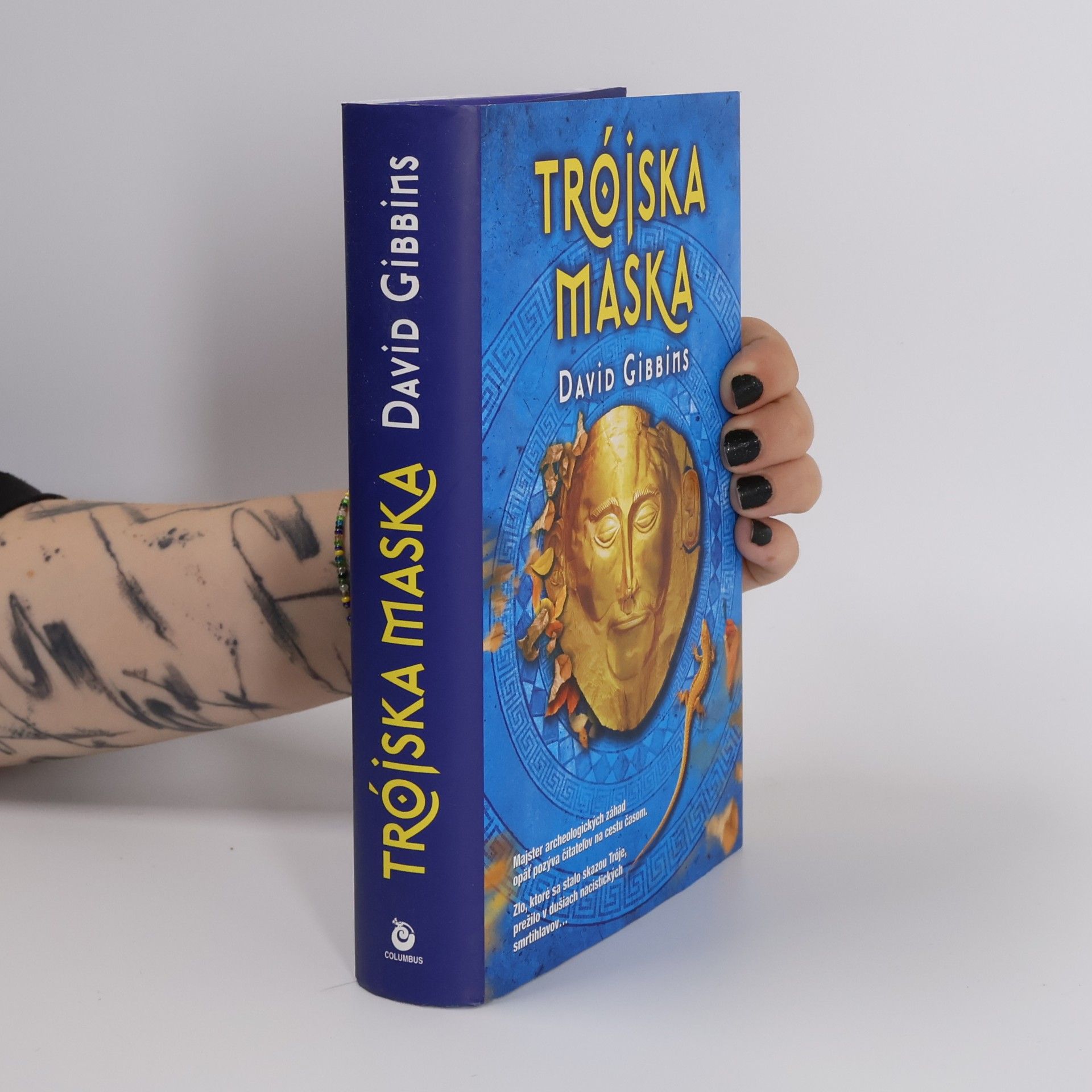 David Gibbins Trójska maska