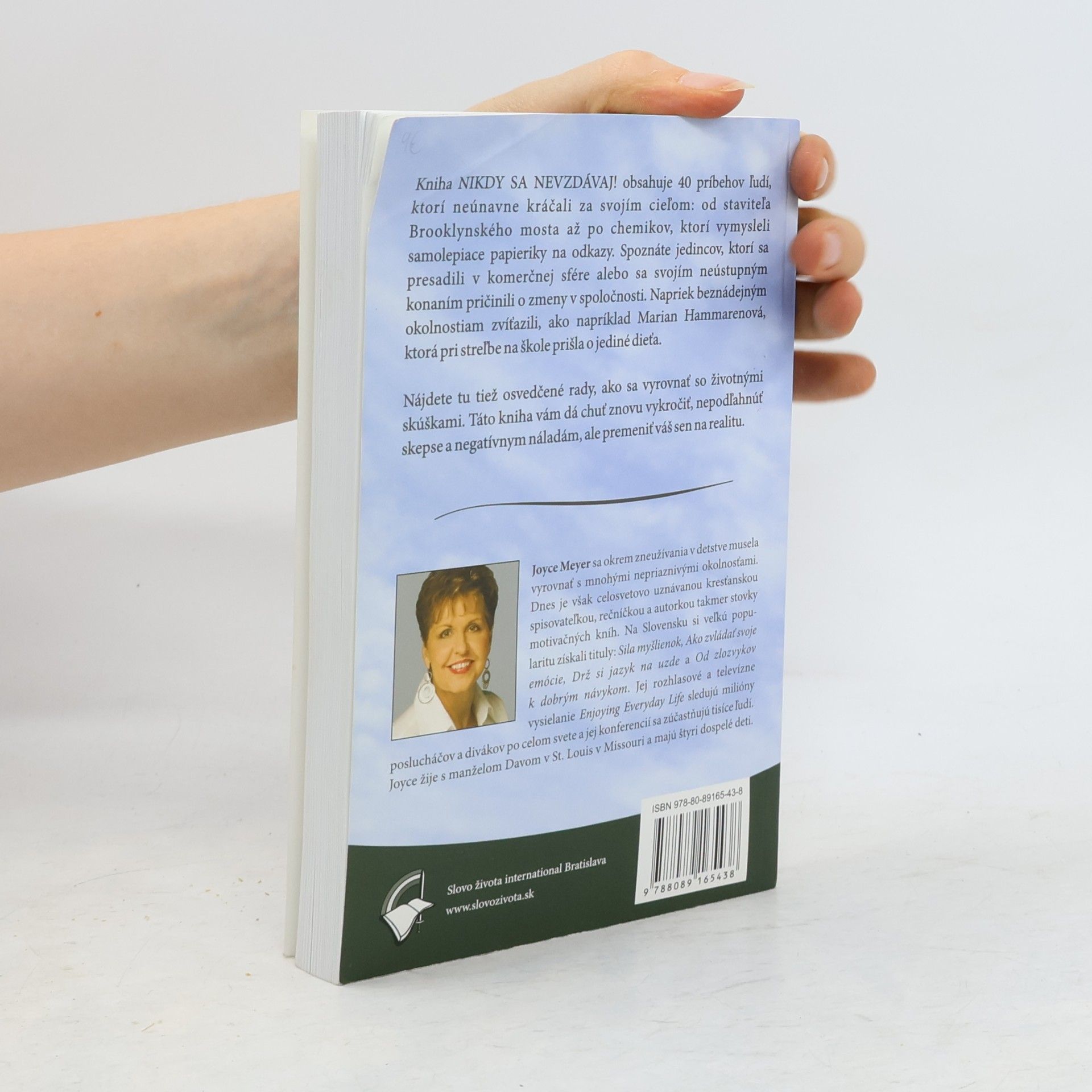 Joyce Meyer Nikdy sa nevzdávaj
