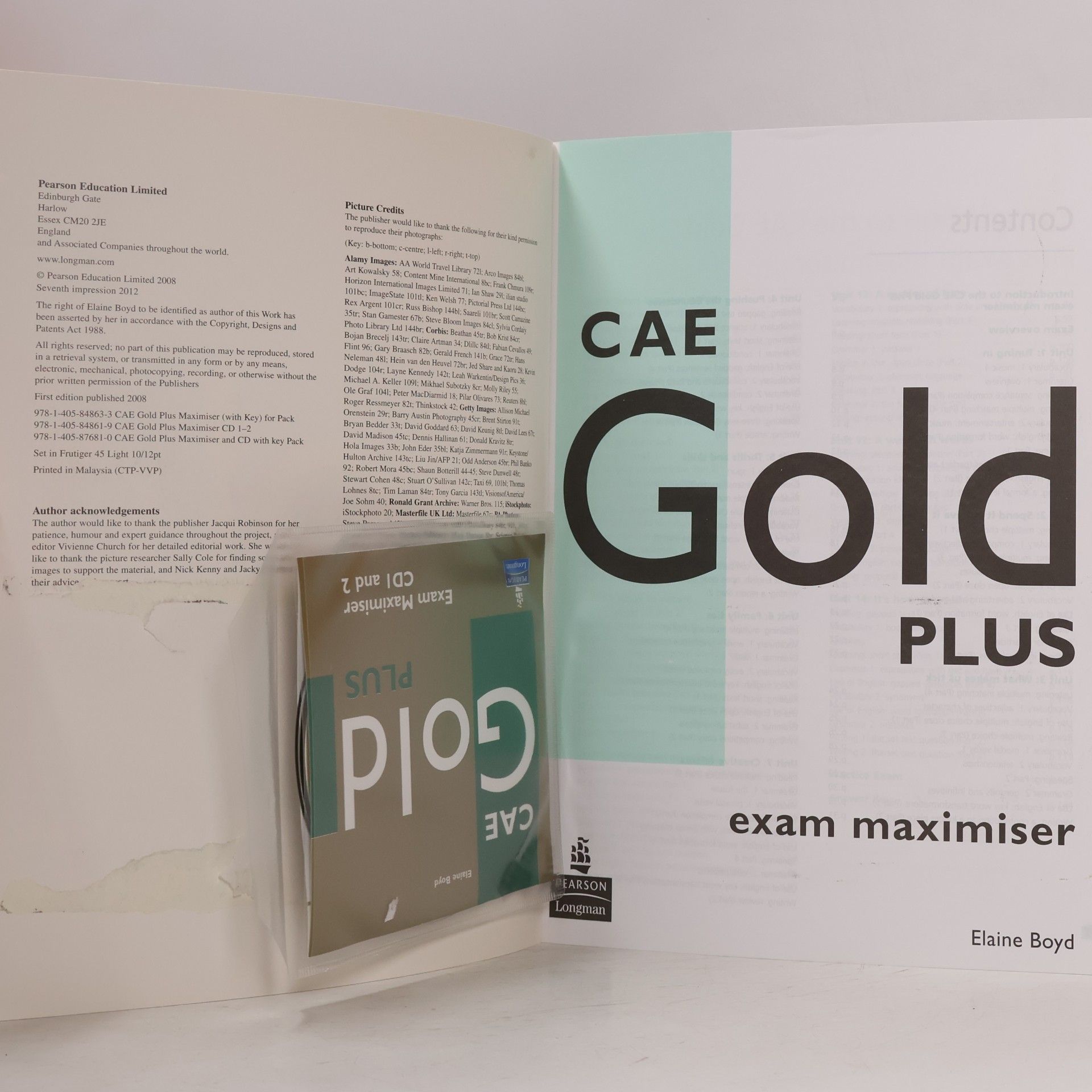 Elaine Boyd CAE Gold Plus Exam Maximiser