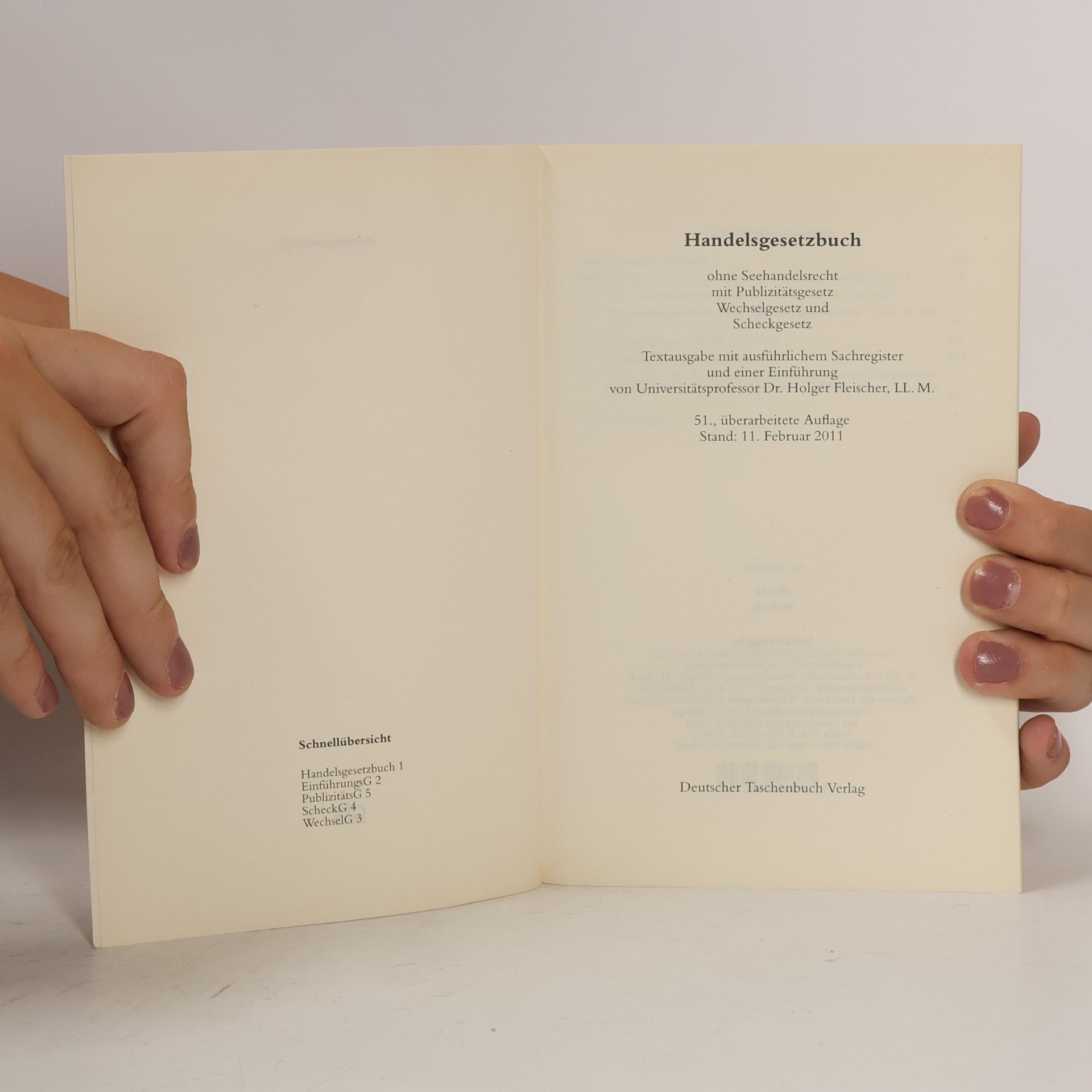 Autorenkollektiv Handelsgesetzbuch 51. Auflage