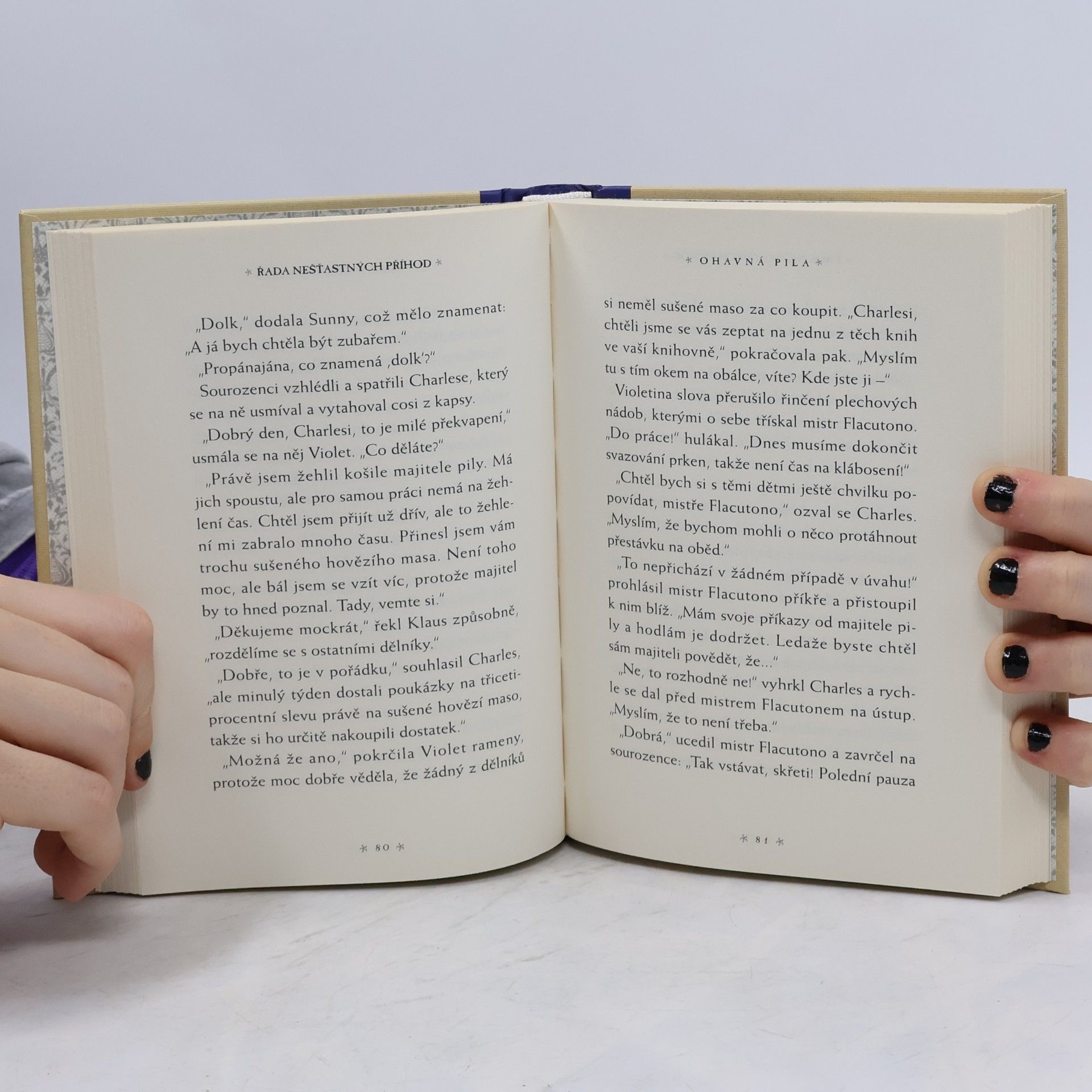 Lemony Snicket Řada nešťastných příhod 4. Ohavná pila
