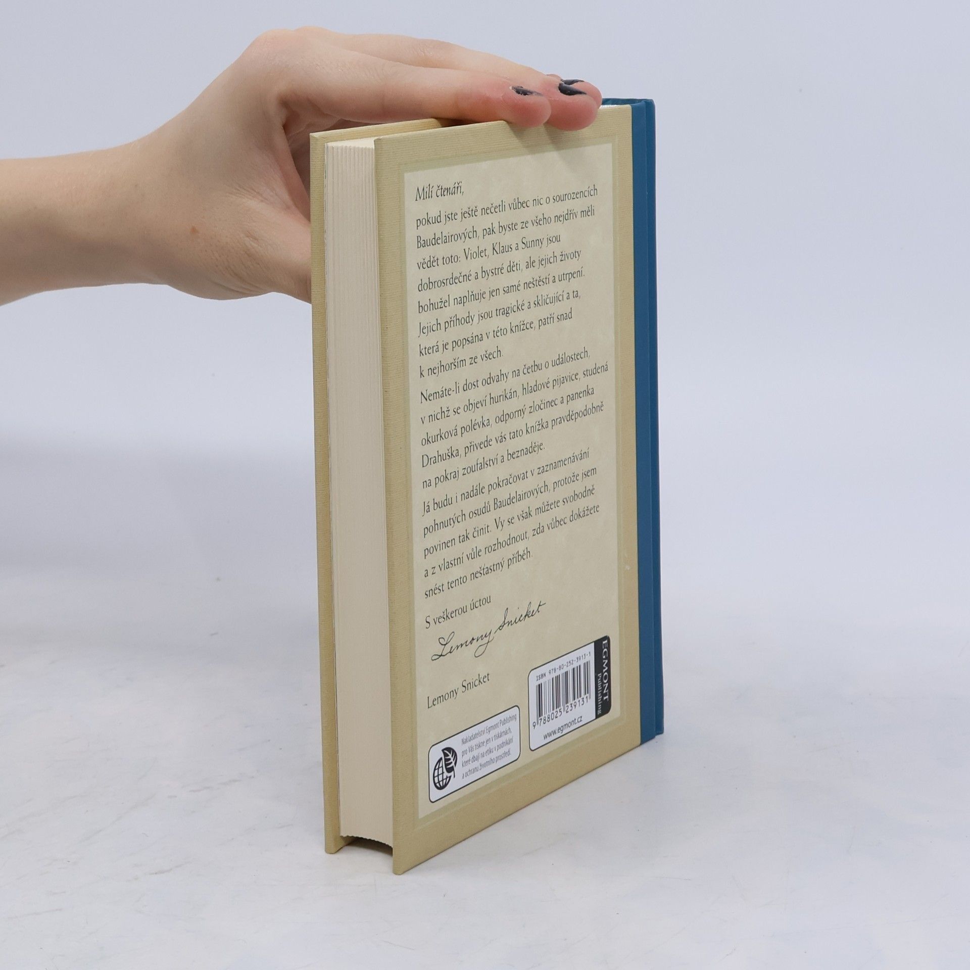 Lemony Snicket Řada nešťastných příhod 3. Široké okno