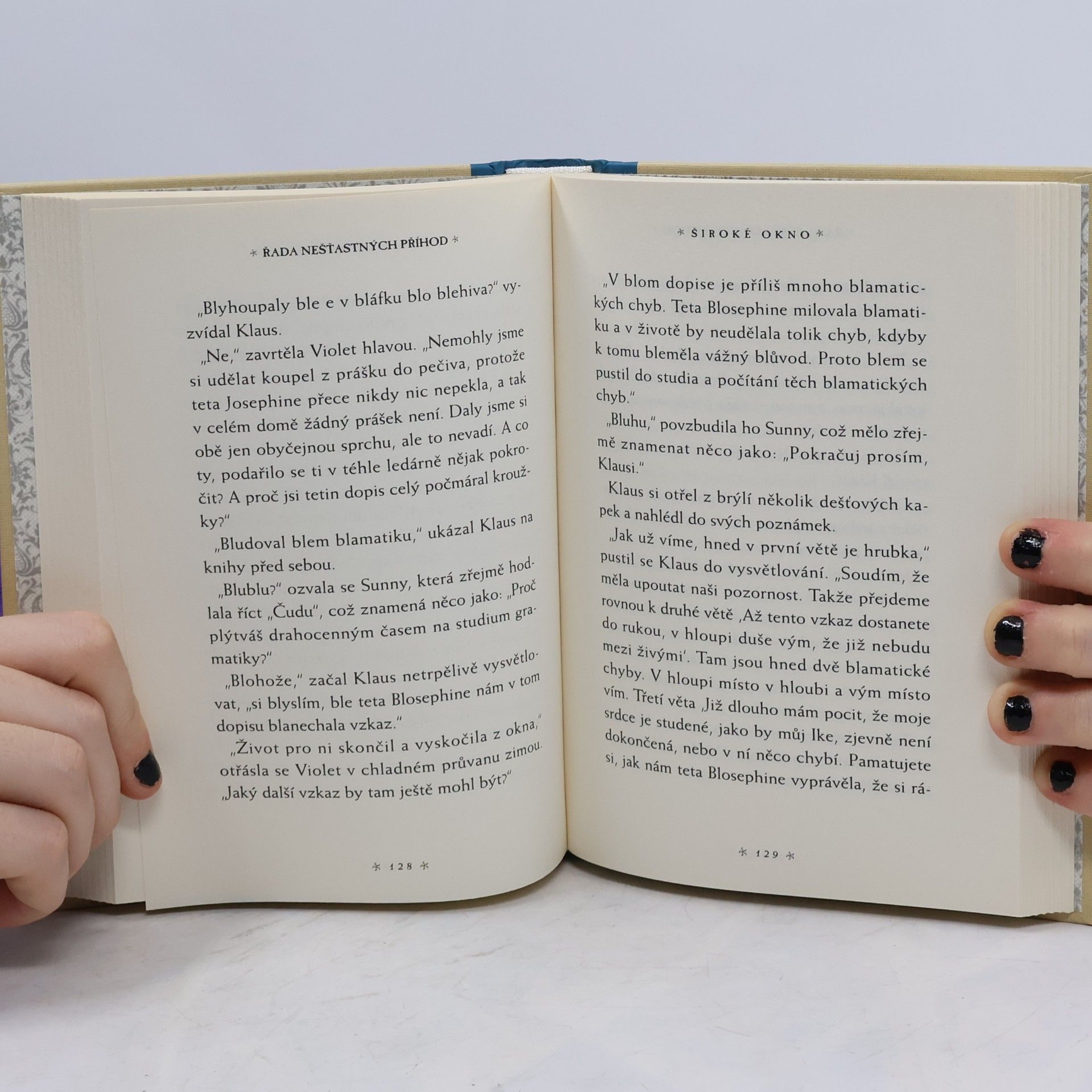 Lemony Snicket Řada nešťastných příhod 3. Široké okno