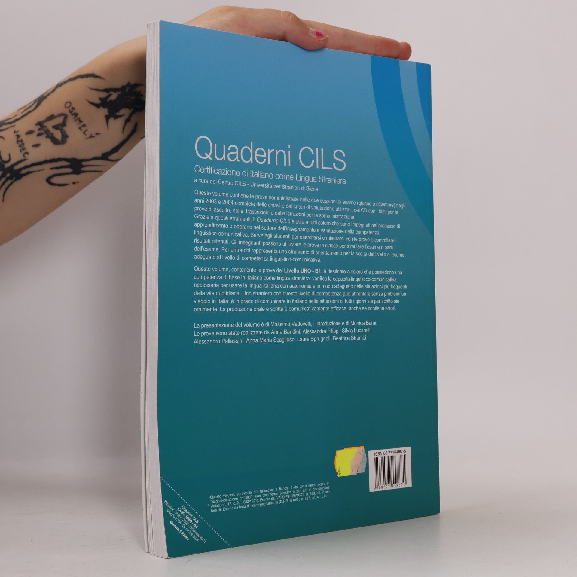 AA.VV. Quaderni CILS. Livello uno B1