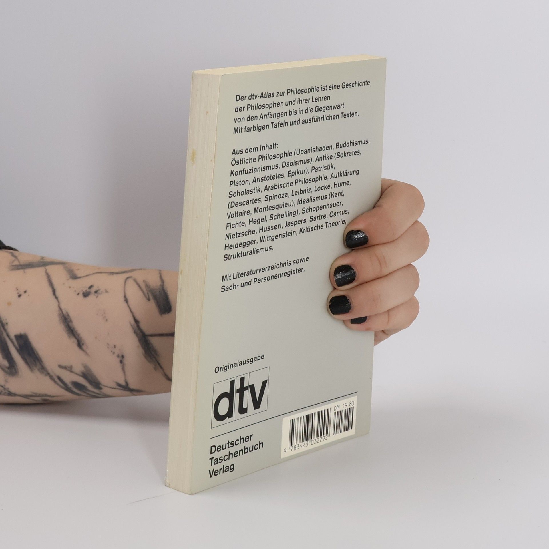 Peter Kunzmann Dtv-Atlas zur Philosophie