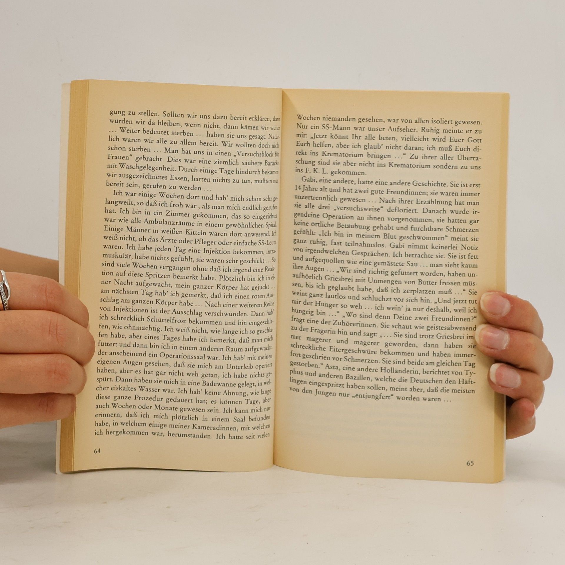 Simha Naor Herderbücherei - 1350: Krankengymnastin in Auschwitz