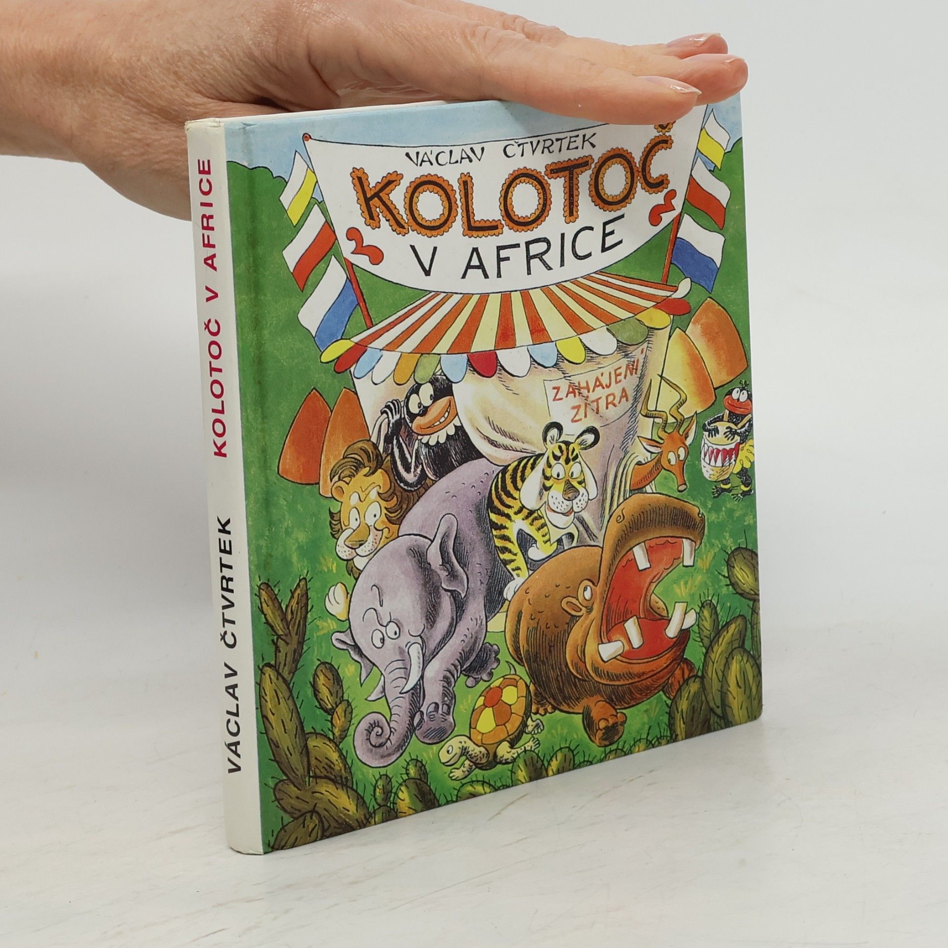 Václav Čtvrtek Kolotoč v Africe