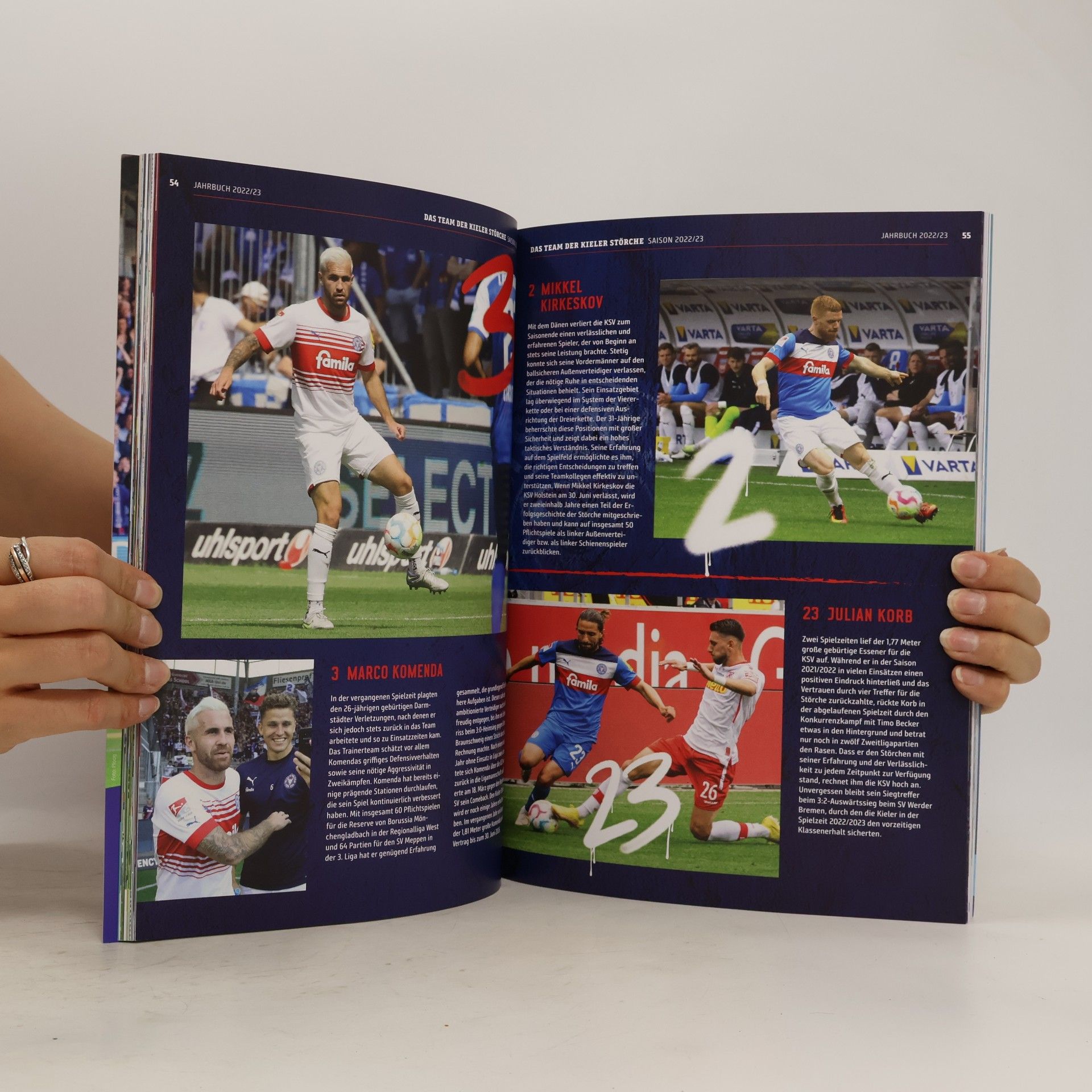 kolektiv Holstein Jahrbuch Saison 2022/23